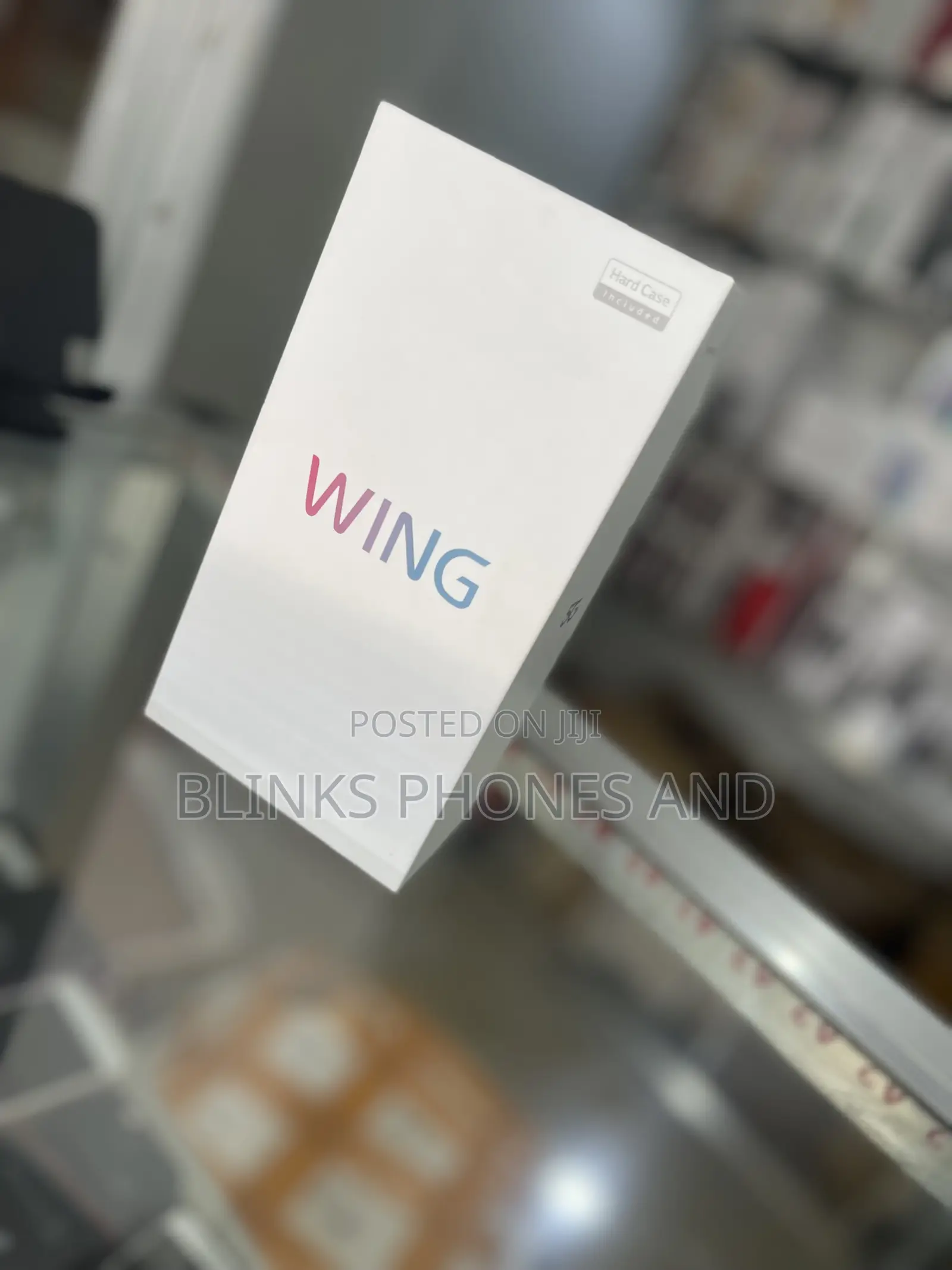 New LG Wing 5G 256 GB Black