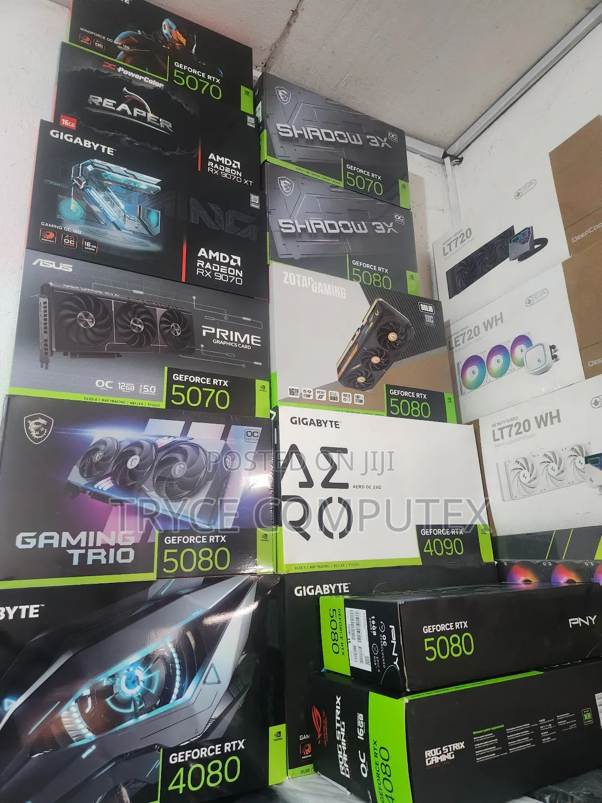 Nvidia Rtx 50 Series Card N Amd Rx 9000 Series Card