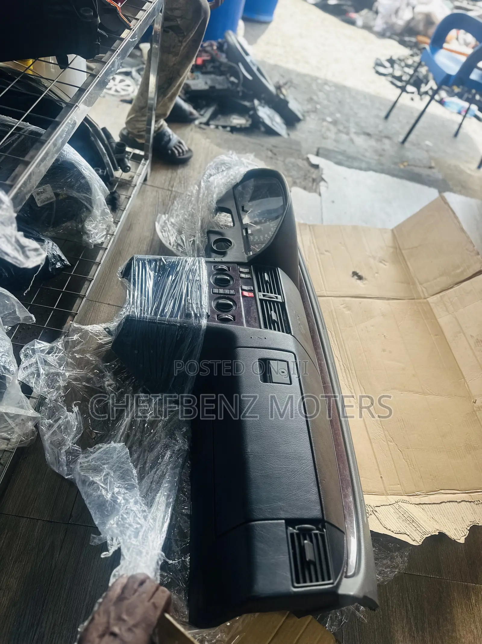 Mercedes Benz C-Class 1999-2002 W202 Dashboard Black