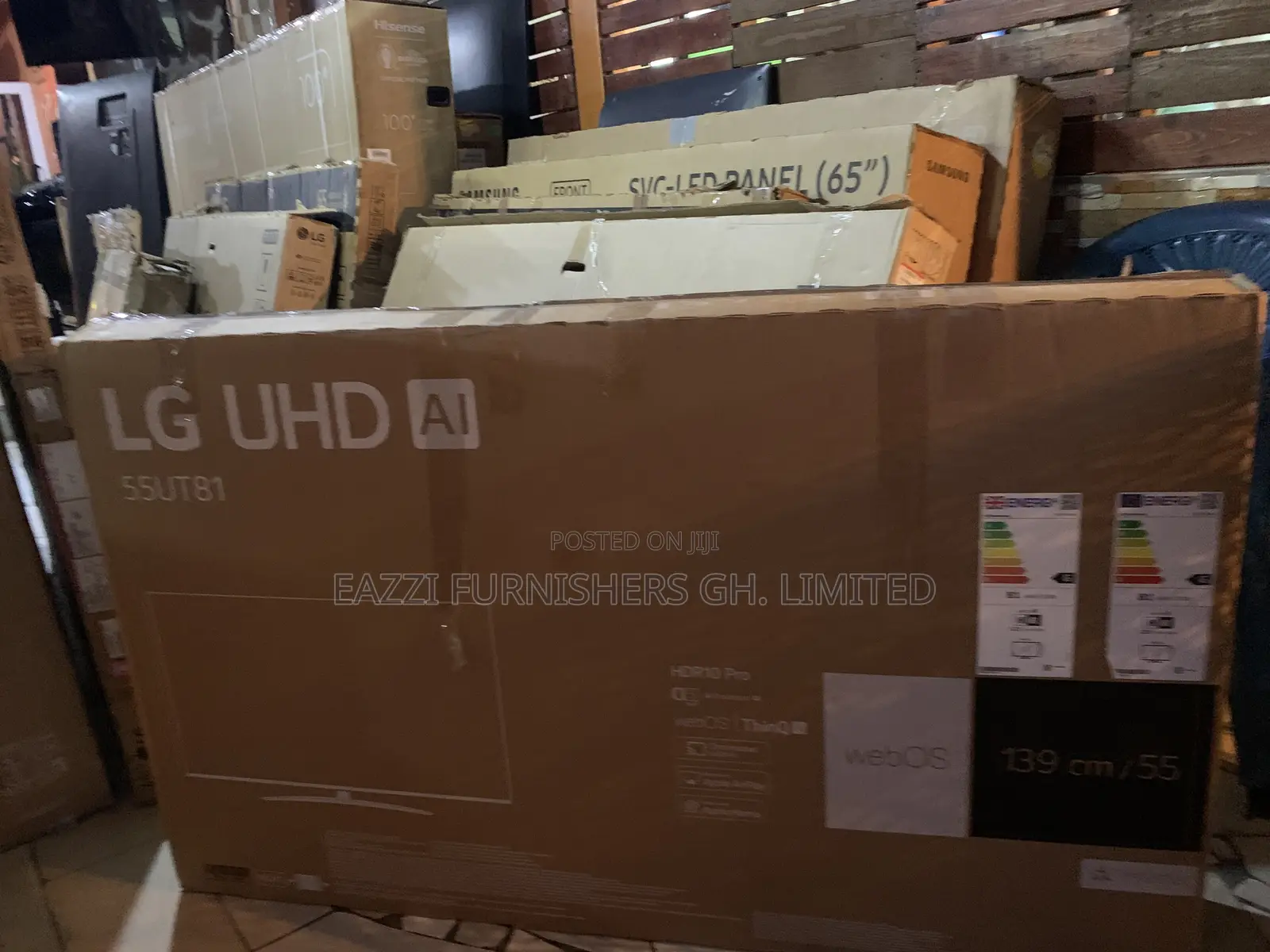 Lg Ut81 Uhd Smart 55ut81006la With Active Hdr+ Vivid Colo