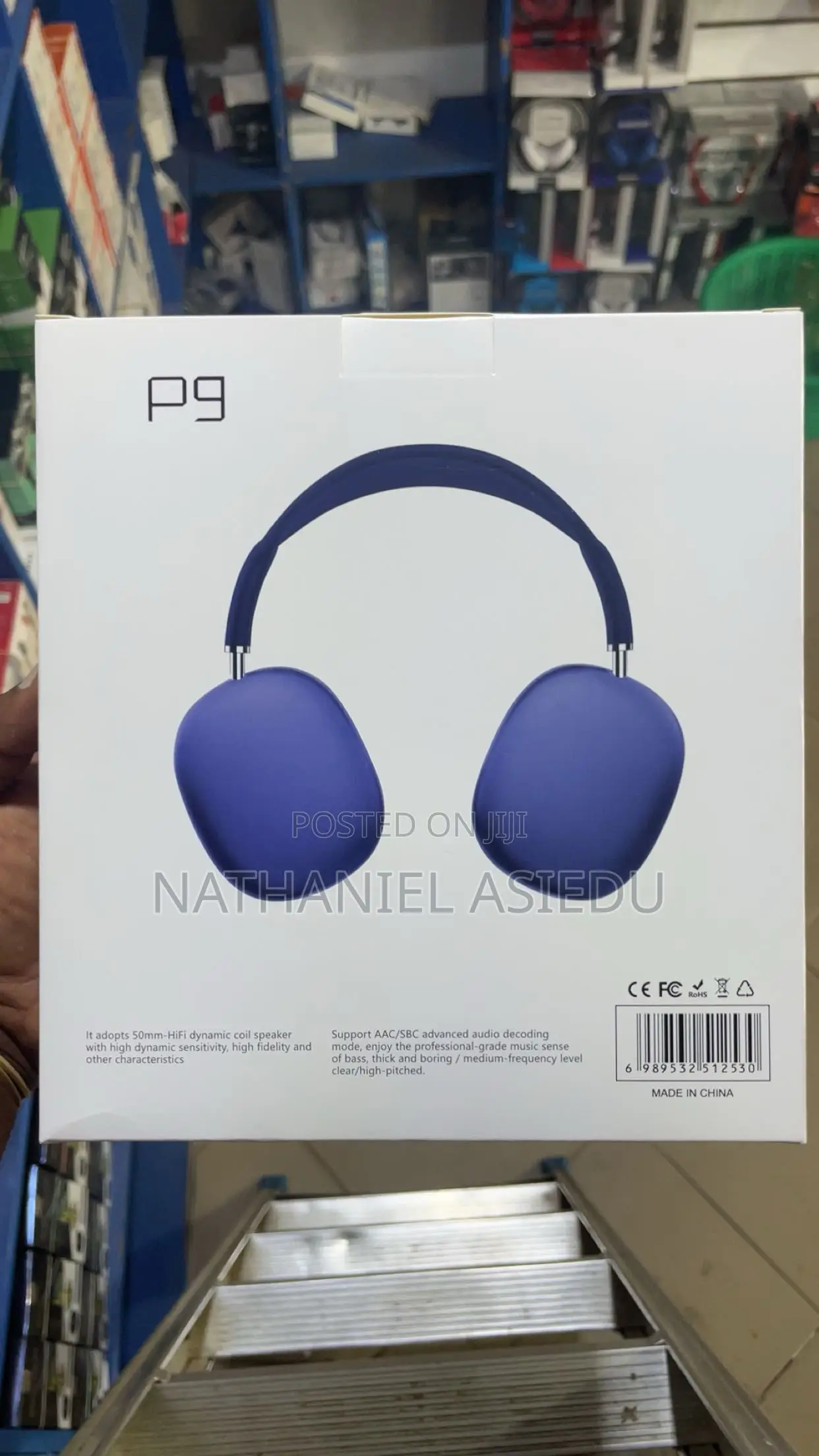 New P9 Bluetooth Headset With Type C Port