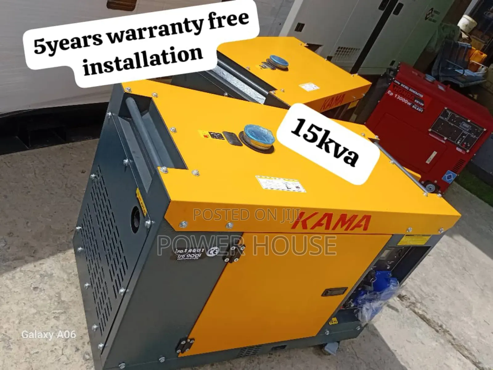 Value of Reliable Kama Generator 15kva Diesel
