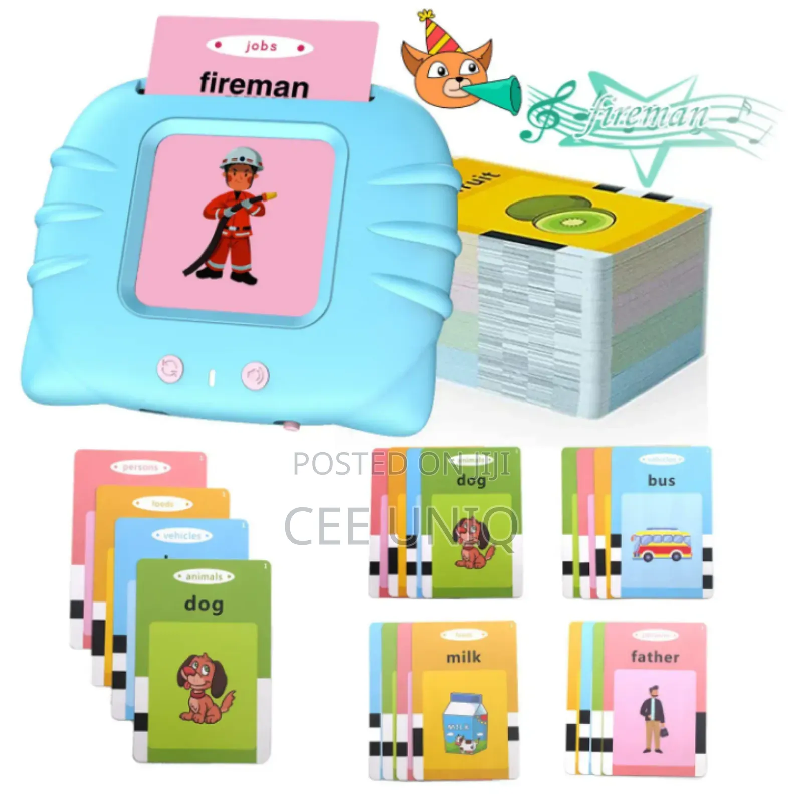 Flash Card Reader for Kids