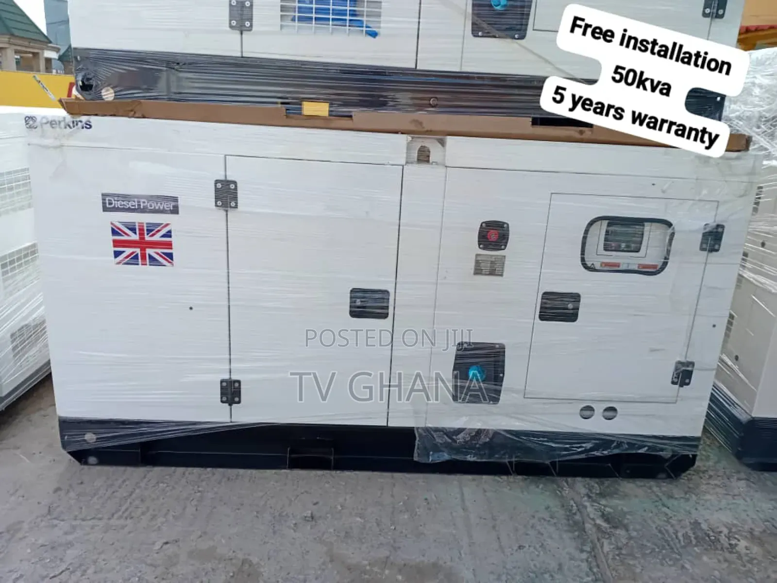 Pro Portablepower Station 50kva Perkins