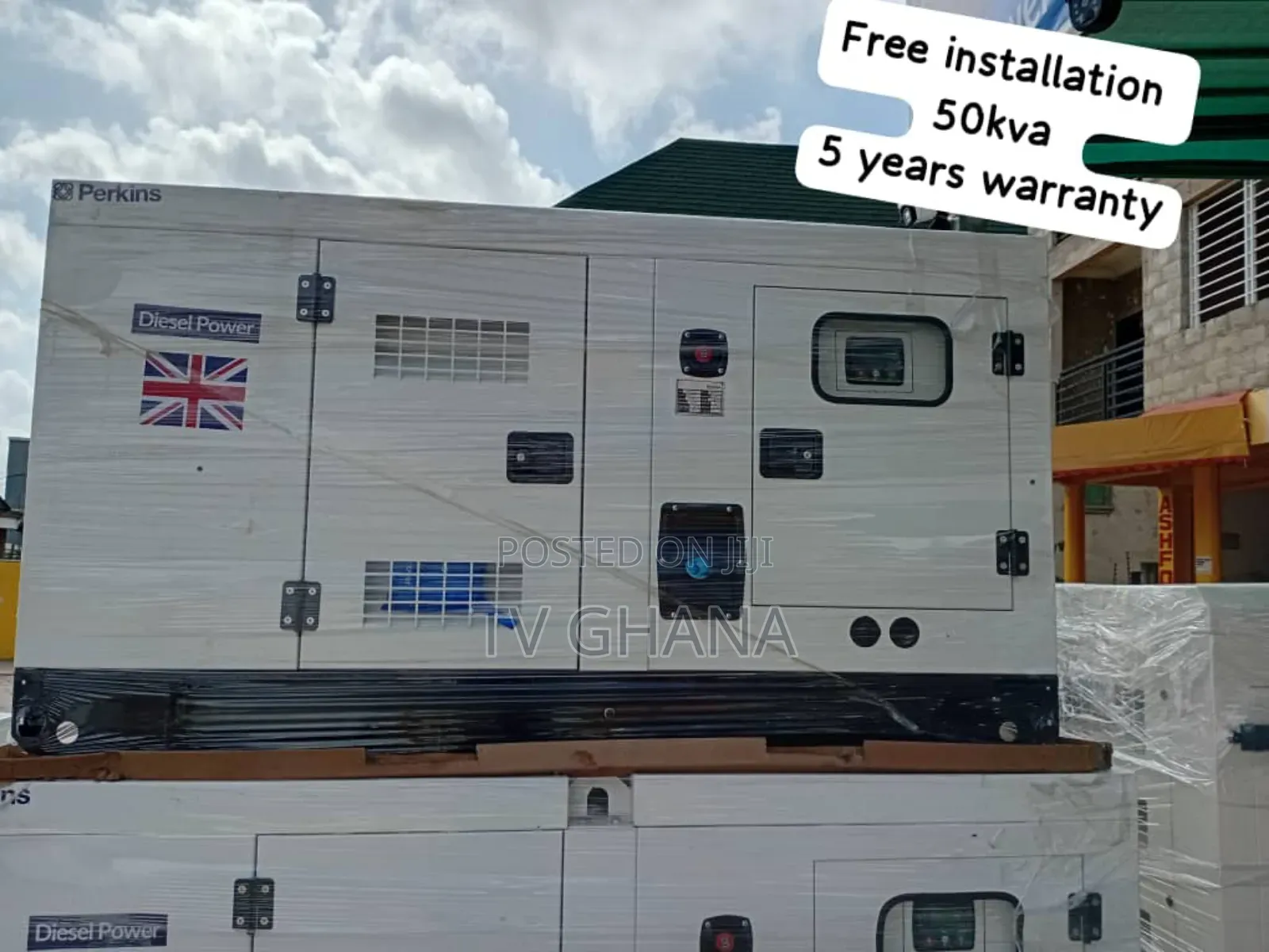 Powervault Max 50kva Perkins