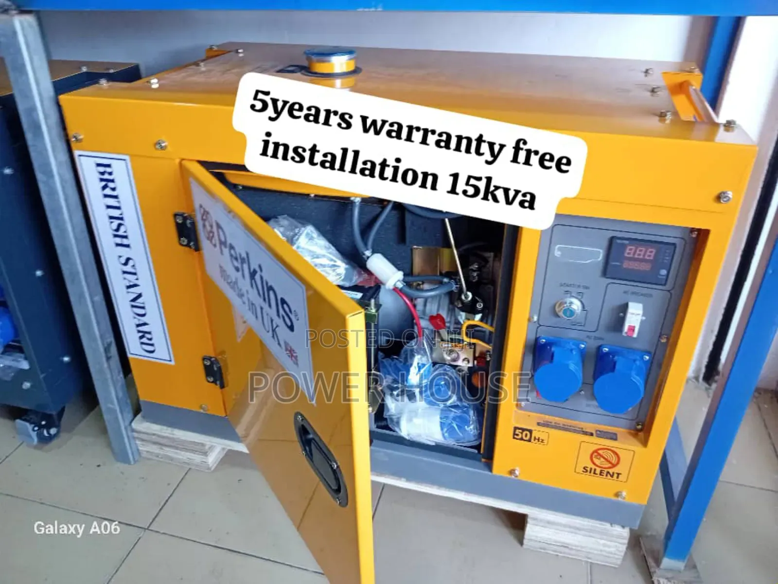 Perfect Selection 15kva 16500watts Diesel Perkins Generator