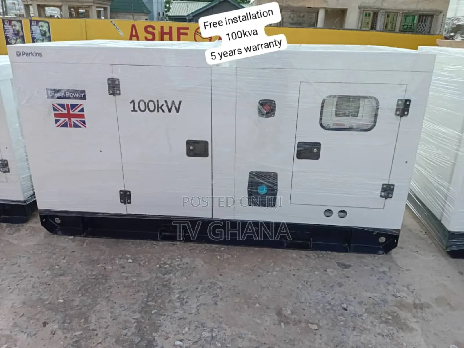 Powerascend 100kva Perkins