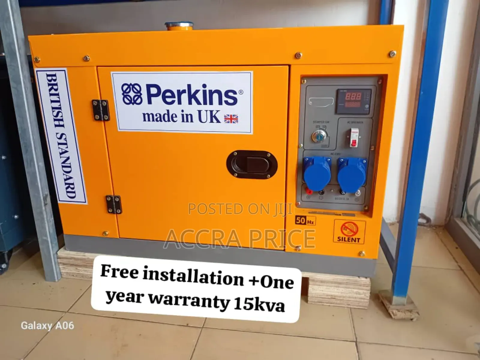 Effortless Perkins Diesel 15kva Perkins Diesel Genset 15kva