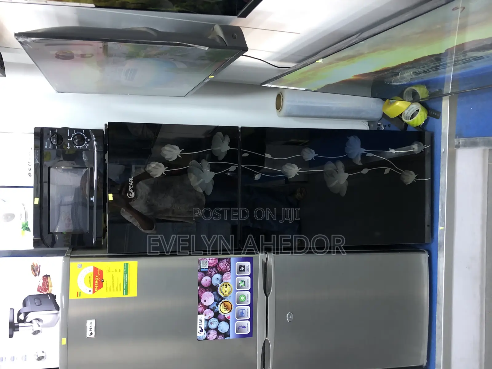 Bene’S Pearl Top Freezer 138 Liters All Glass Available