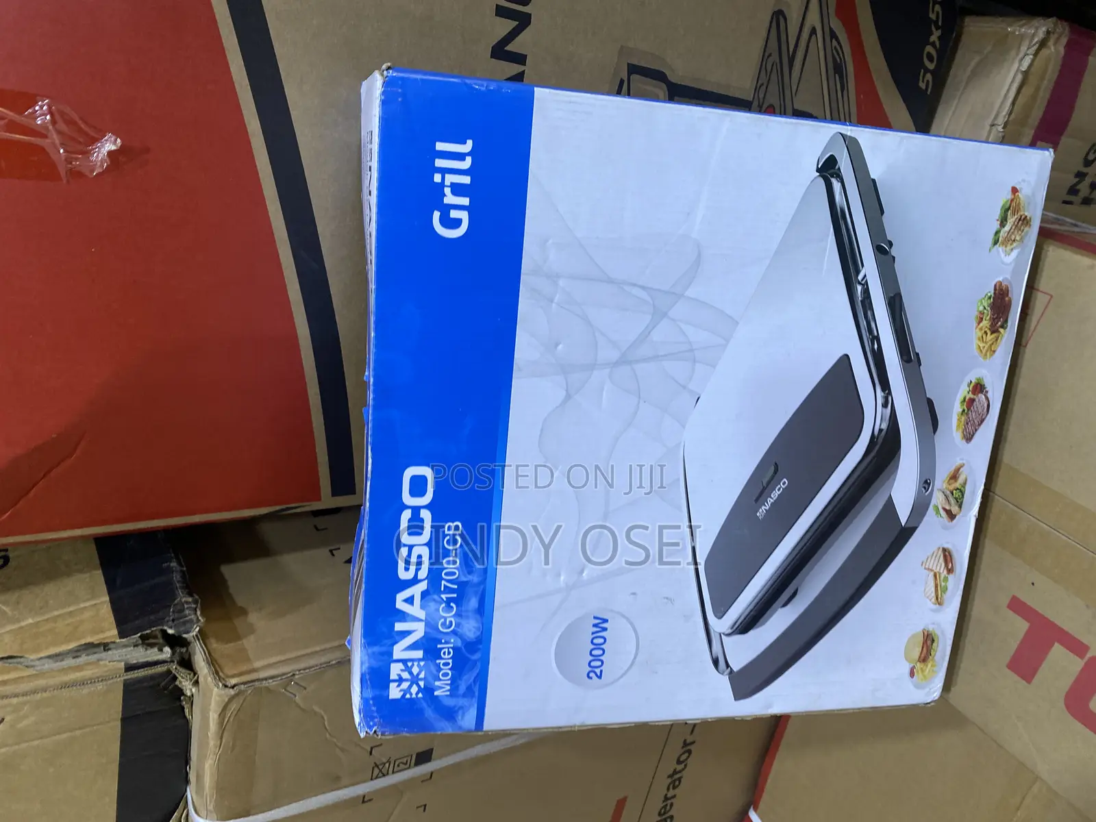 Staunch Nasco 2000w Electric Grill