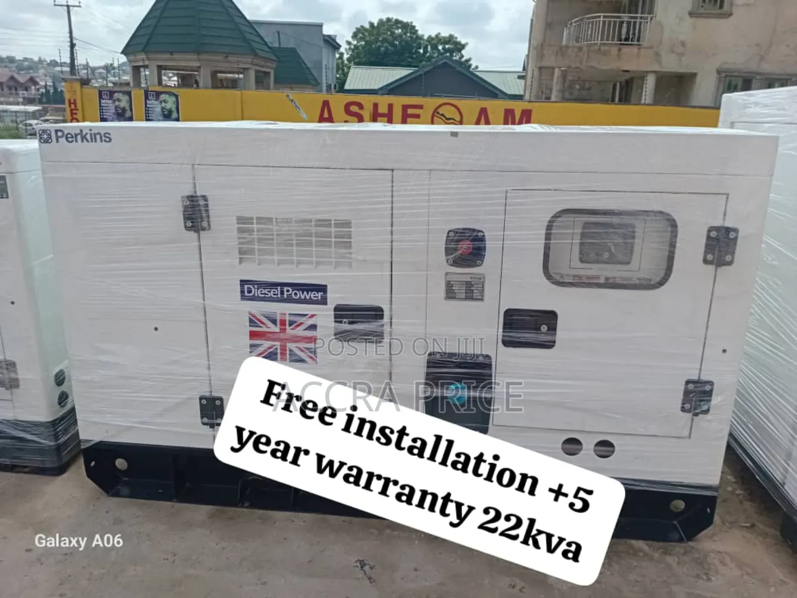 Unrivaled Perkins Diesel Genset 22kva With Large Fuel Tank