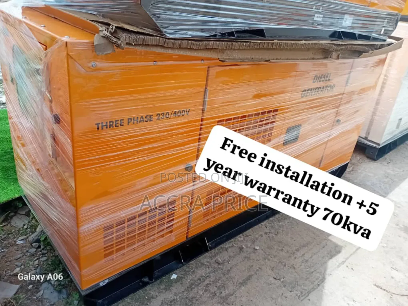 Unrivaled Perkins Diesel Genset 70kva With Large Fuel Tank