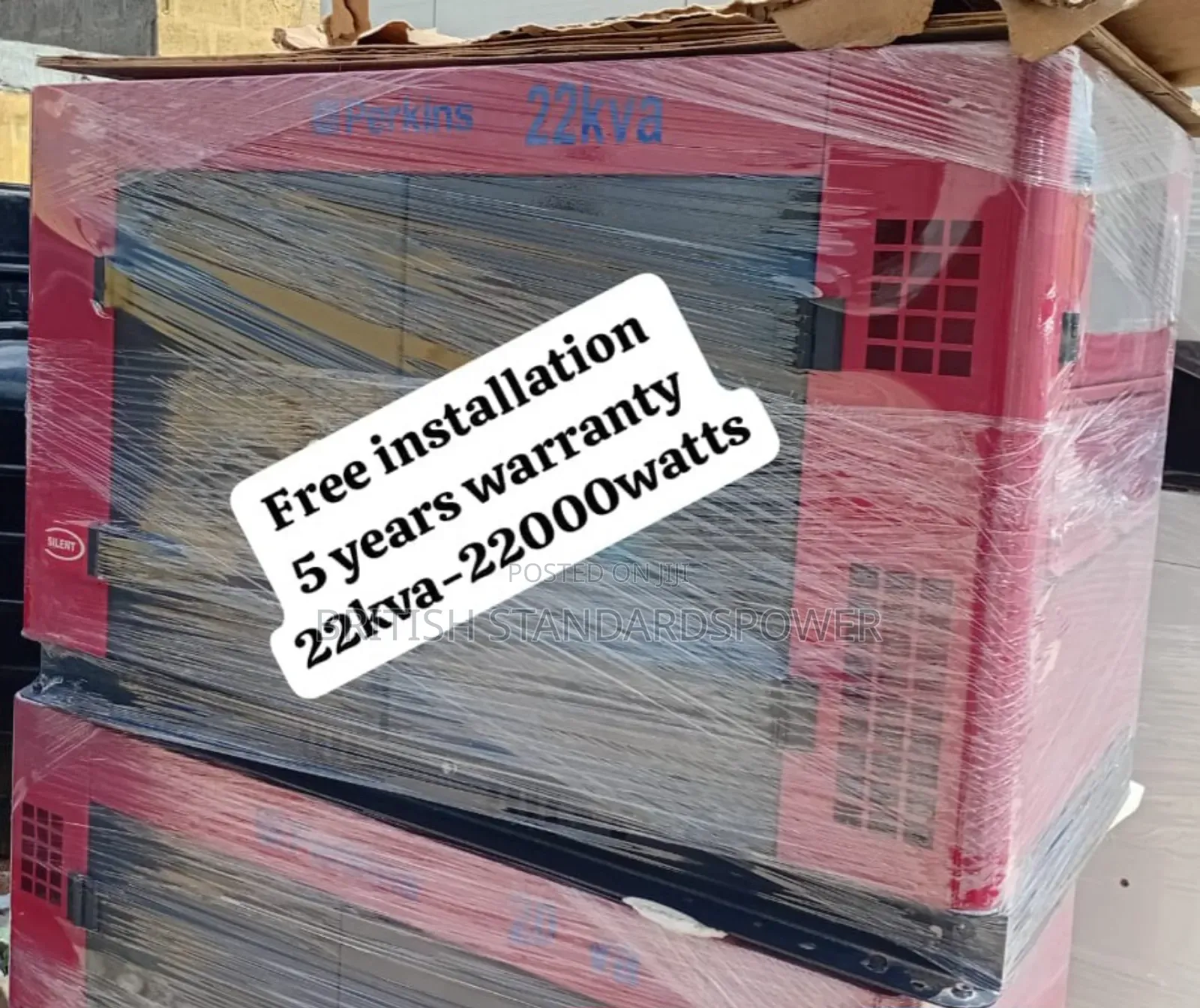 Large Output System 22kva 3phase Diesel Generator