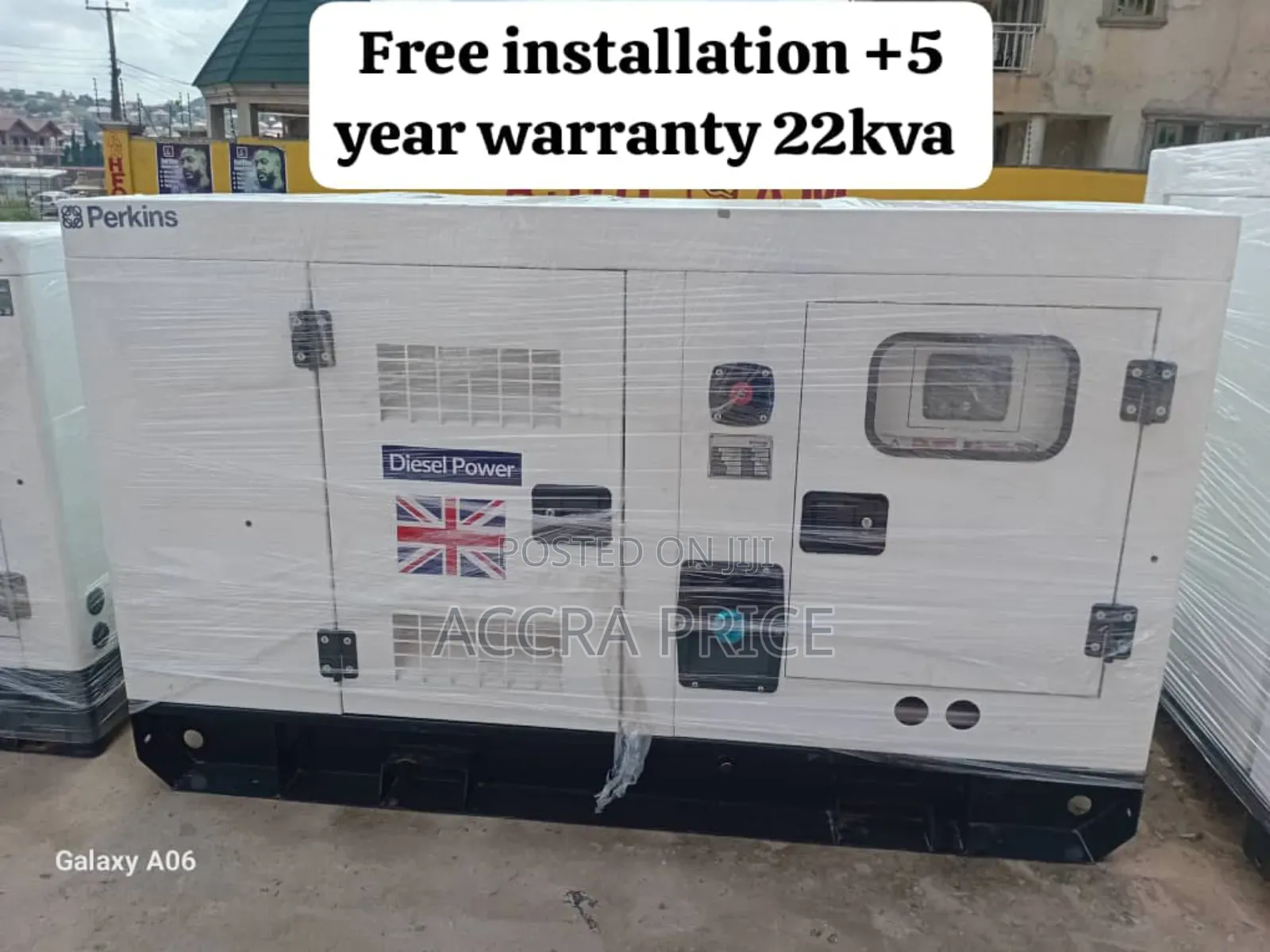 Premier 22kva 18kw Perkins Generator Capacity Diesel Powered