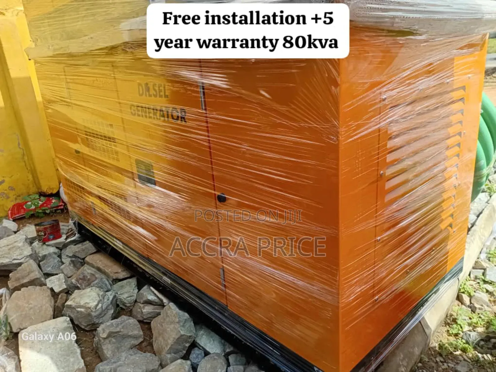 Premier 80kva 70kw Perkins Generator Capacity Diesel Powered