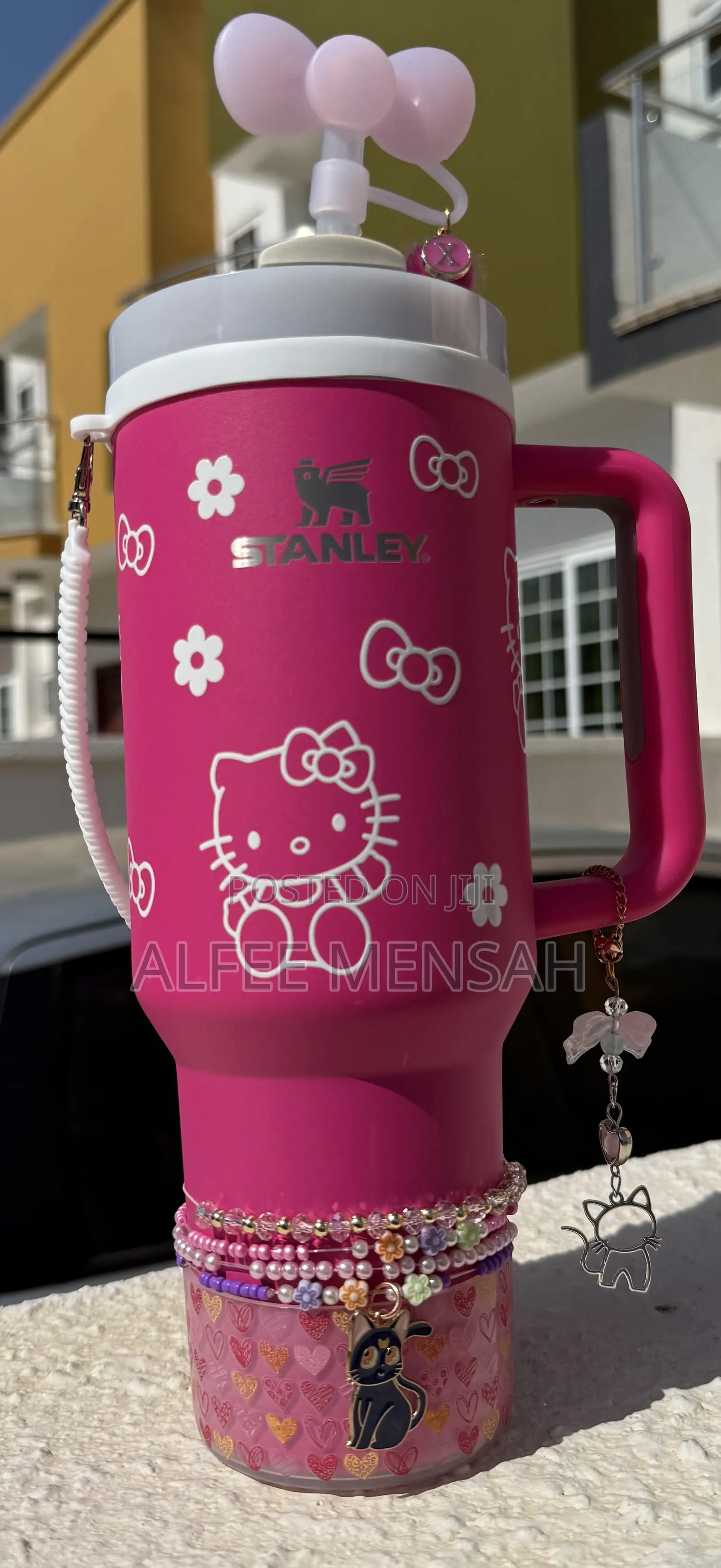 Stanley Cup X Hello Kitty 40oz With Accessories