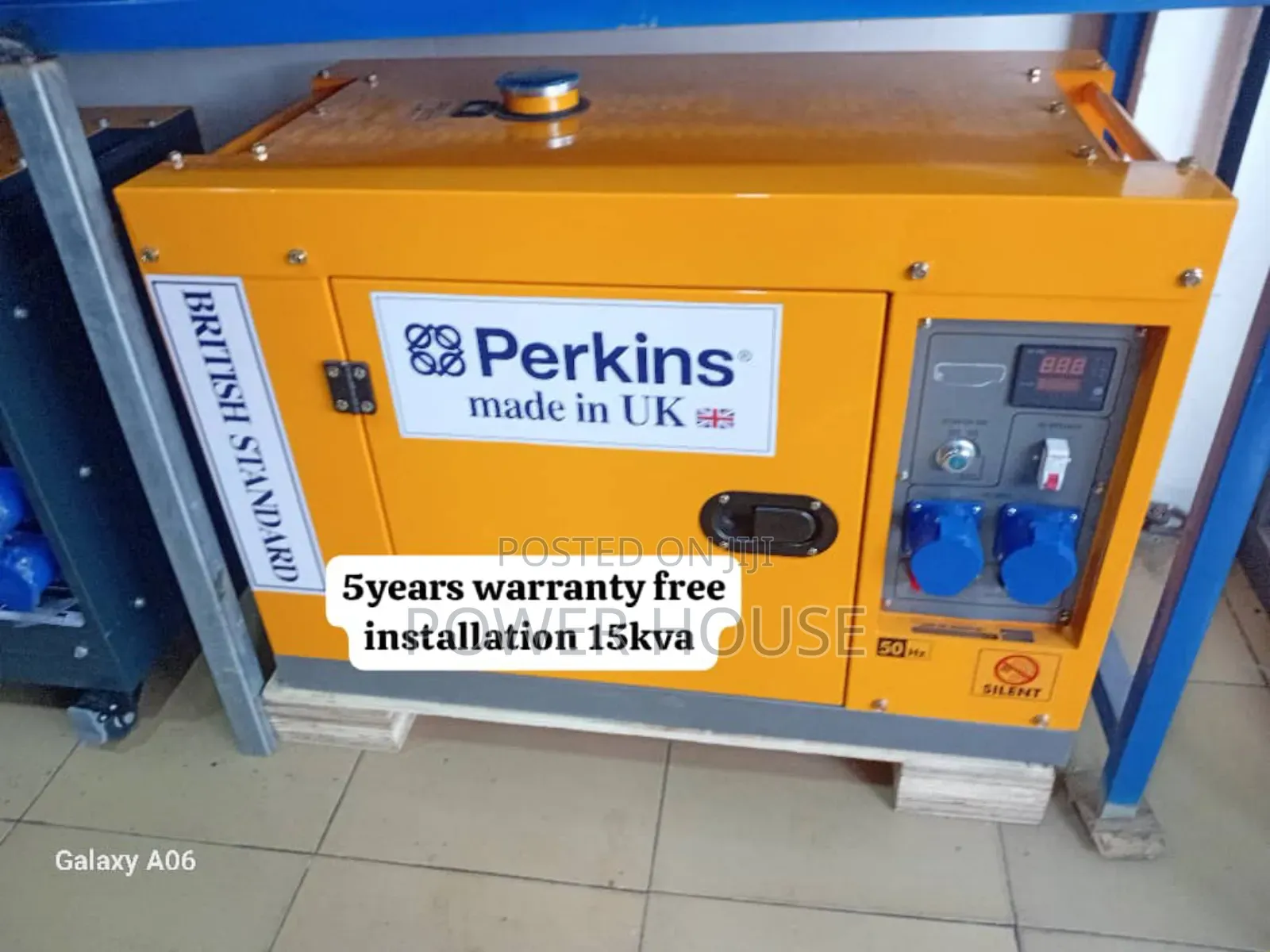 Rating Power 15kva Diesel 16500watts Generator
