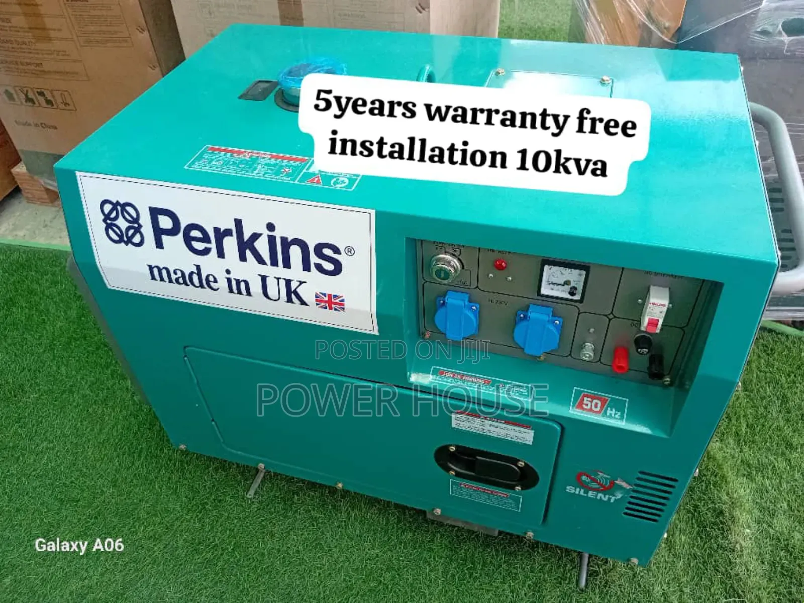 Digital Generator Control System 13000watts Perkins Diesel