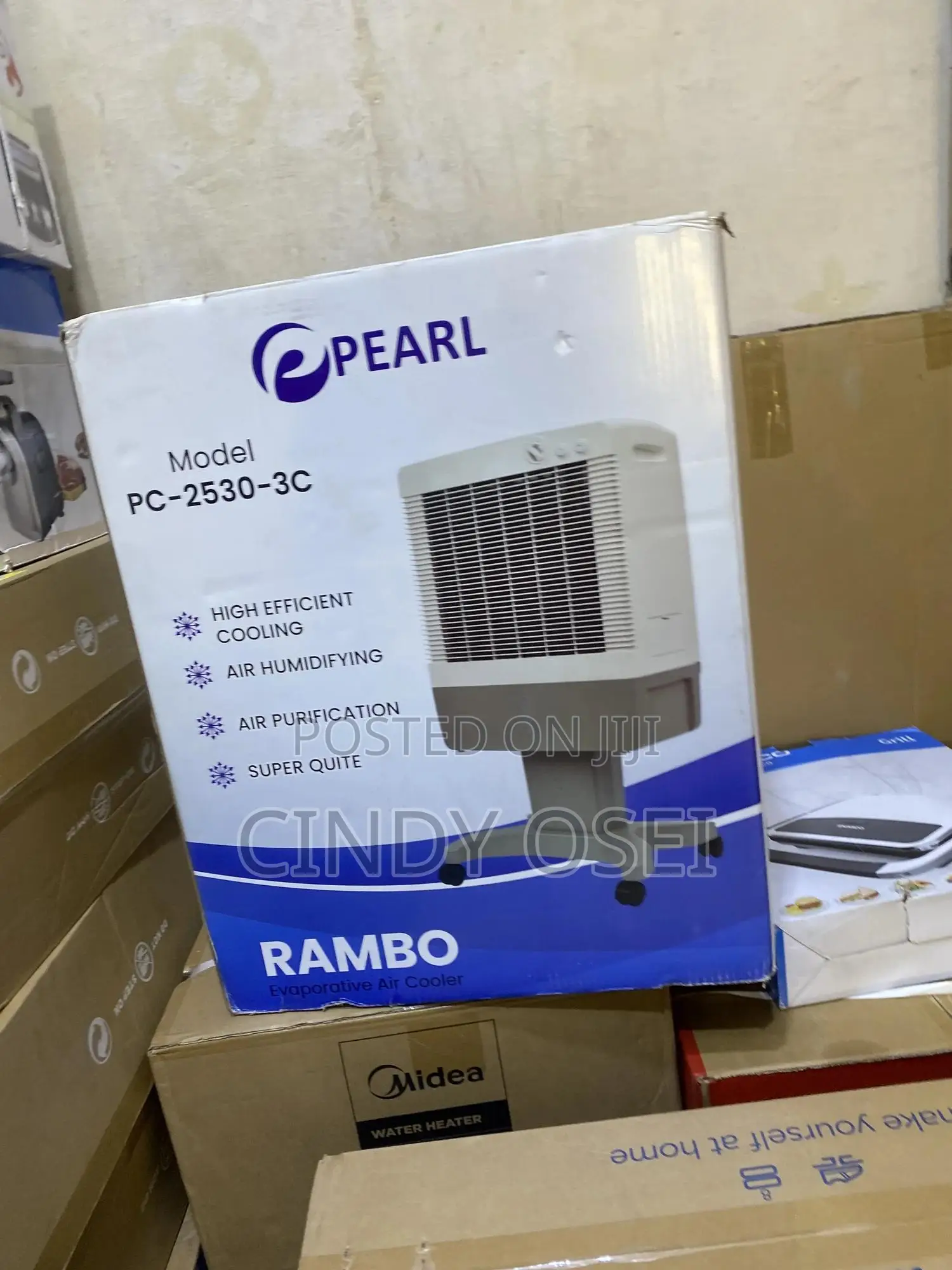 Contemporary Pearl 20l Air Cooler