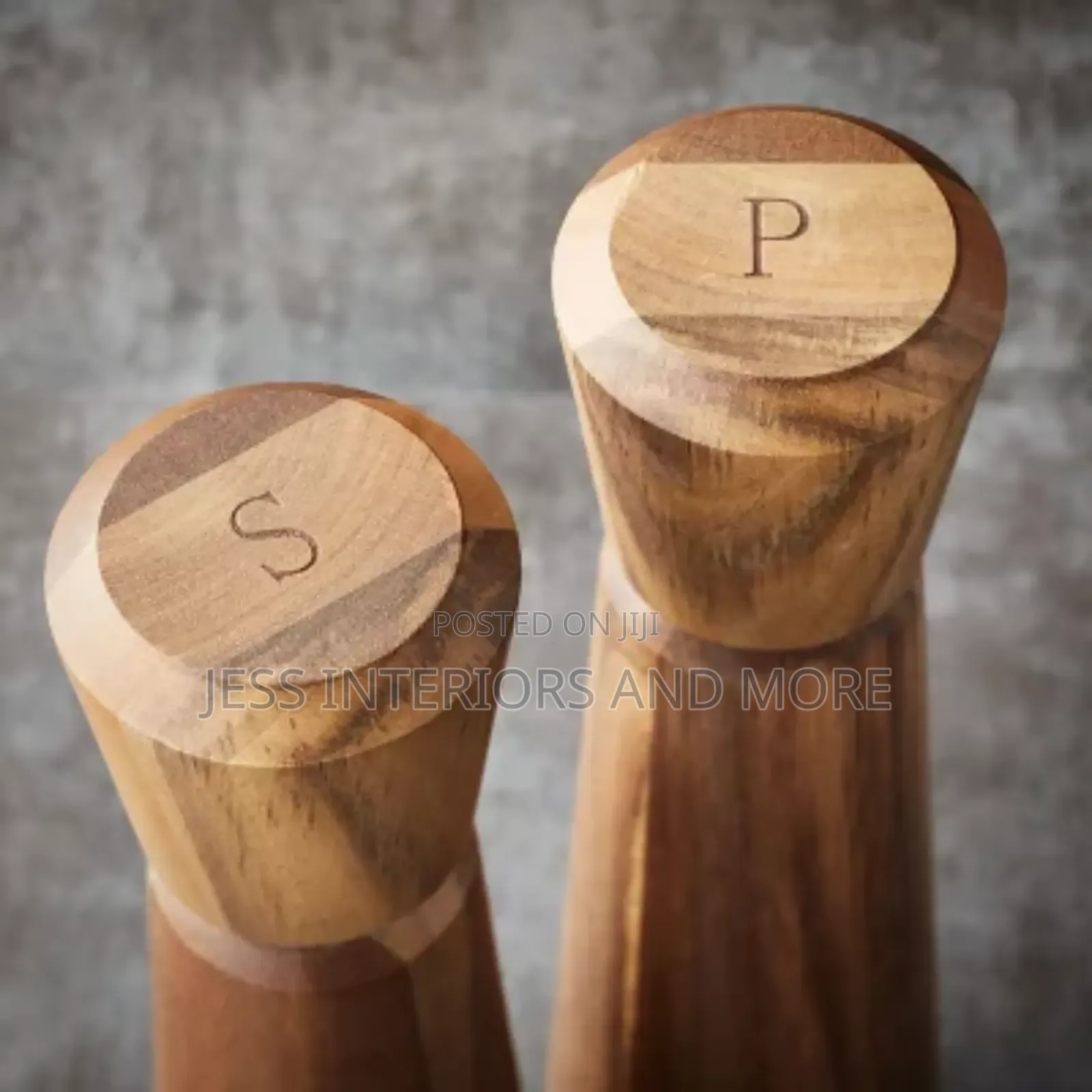 Member's Mark Acacia Salt and Pepper Mill Set