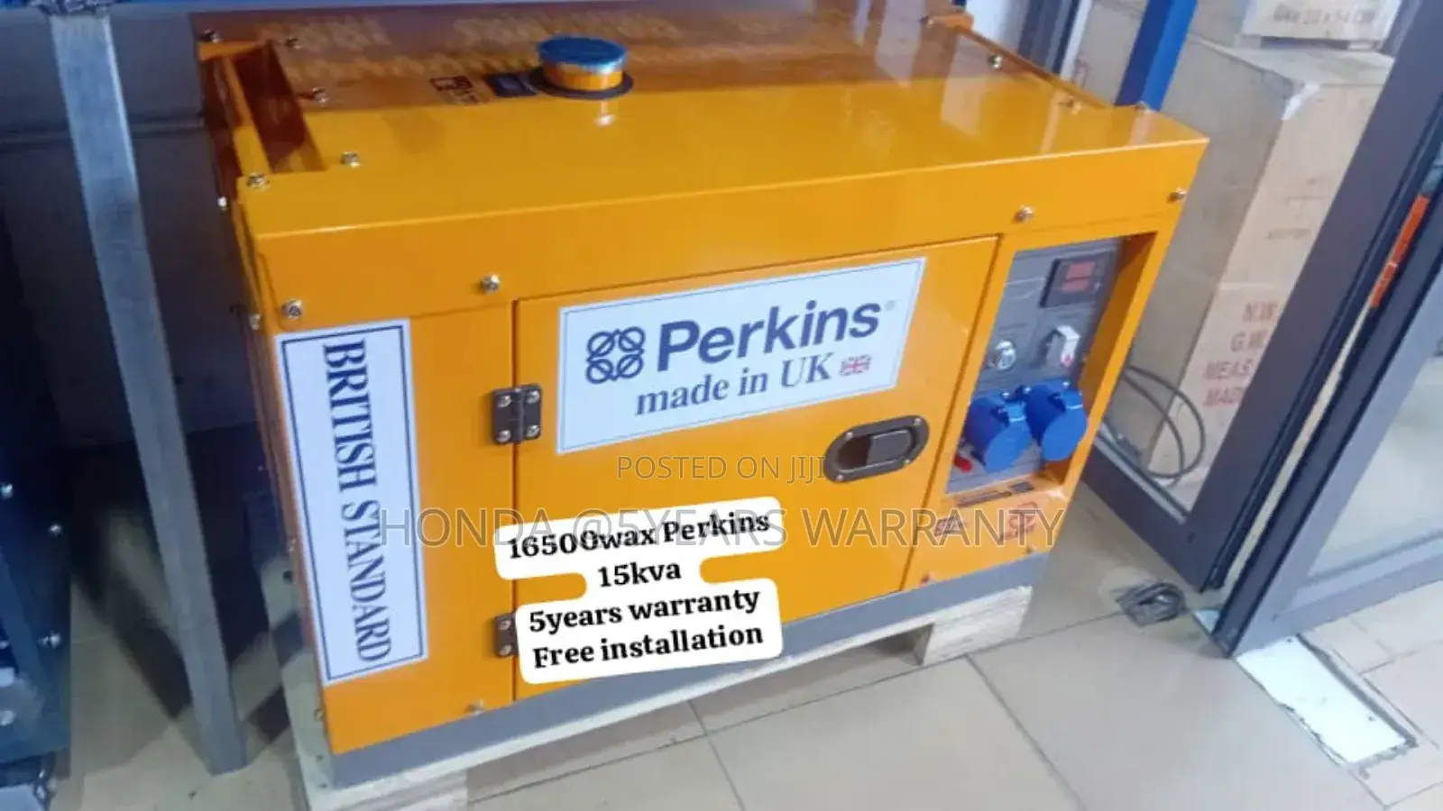 Capitalize on Electric Power 15kva 16500wax Perkins Diesel