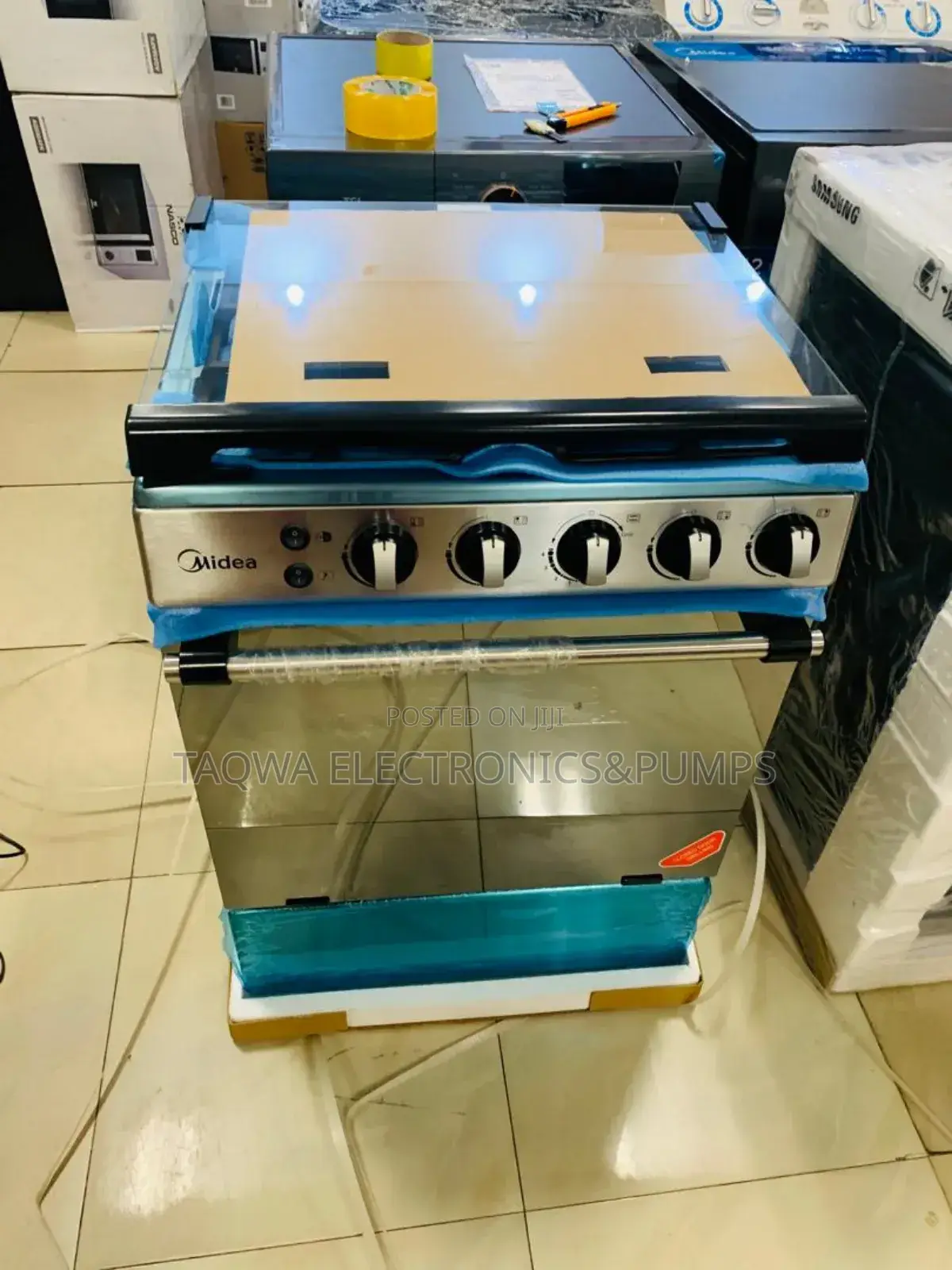 Midea 60x60 Gas Cooker 4 Burner