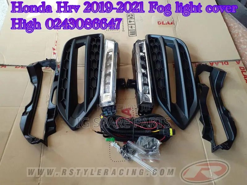 Honda HRV/Vezel 2019-2021 Fog Light and Cover Set