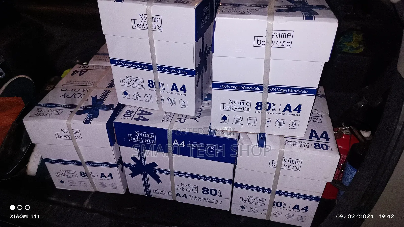 Quality 4 Paper 80g Virgin Pulp Pure White