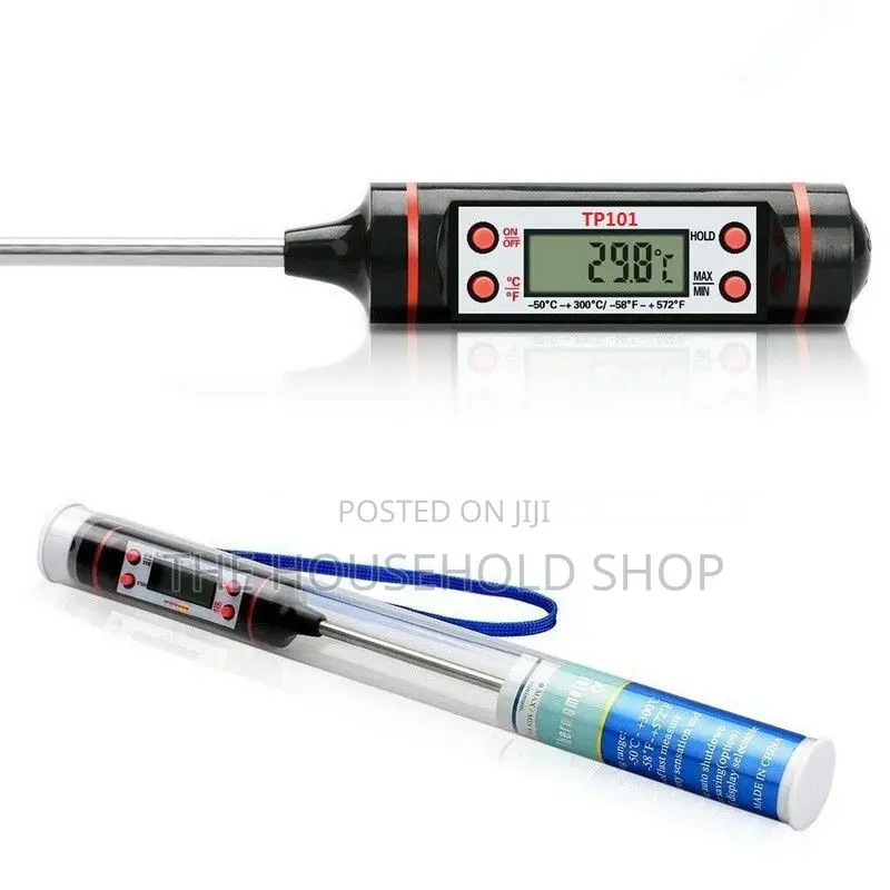 Digital Food Thermometer And Ph Meter With Free Batteries