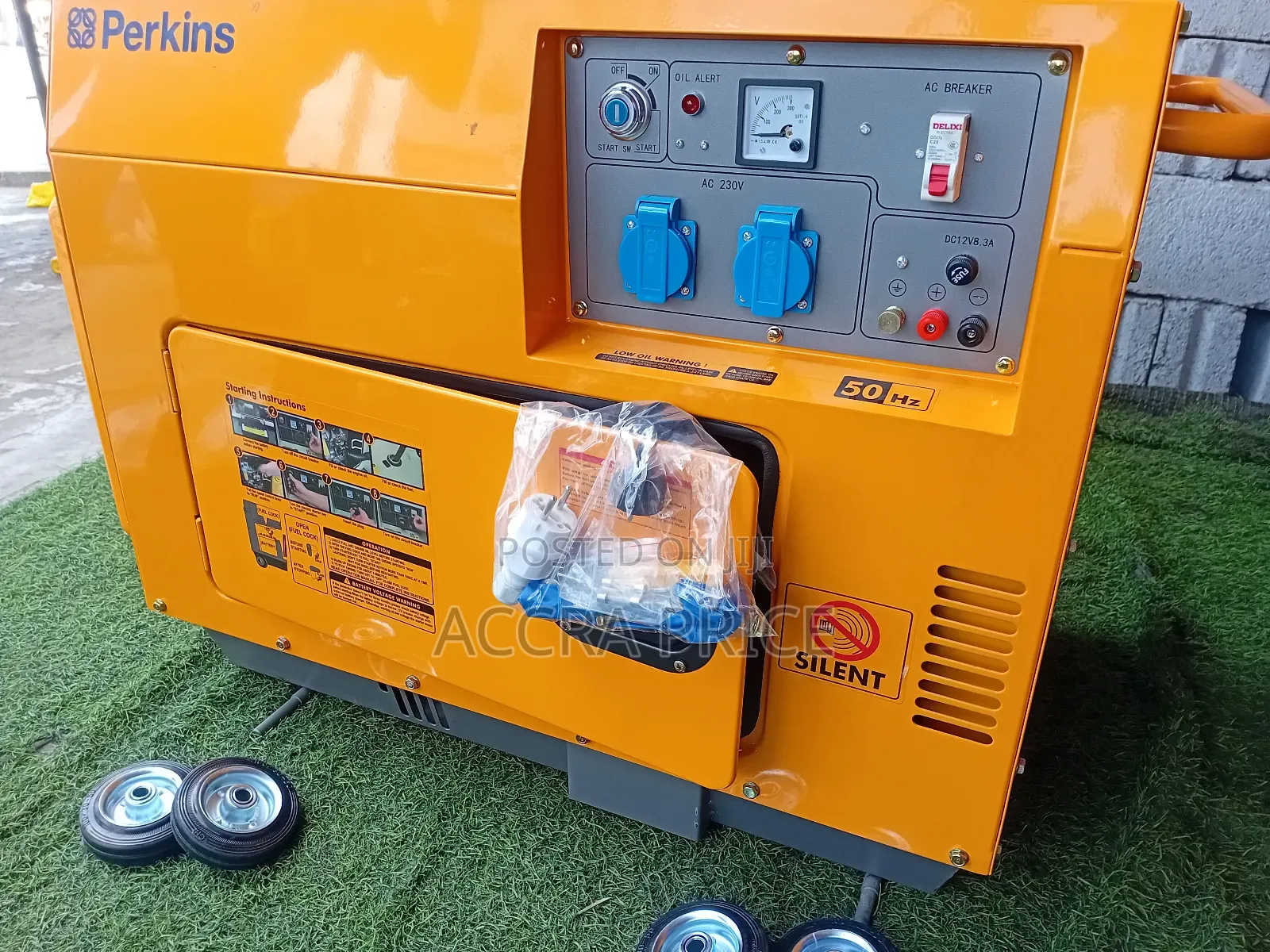 Muse 10kva Perkins Uk Diesel Generator Engine 13000w Gen
