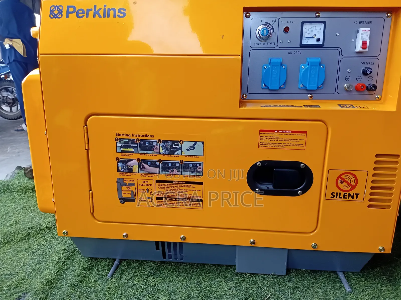 Cherish 10kva Perkins Uk Diesel Generator 13000w Gen Set