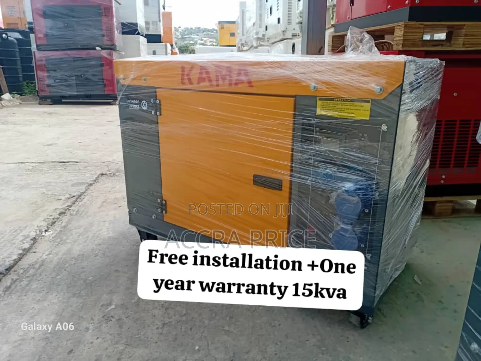 Energyflow 15kva Kama Diesel Genset 15kw Compact Body