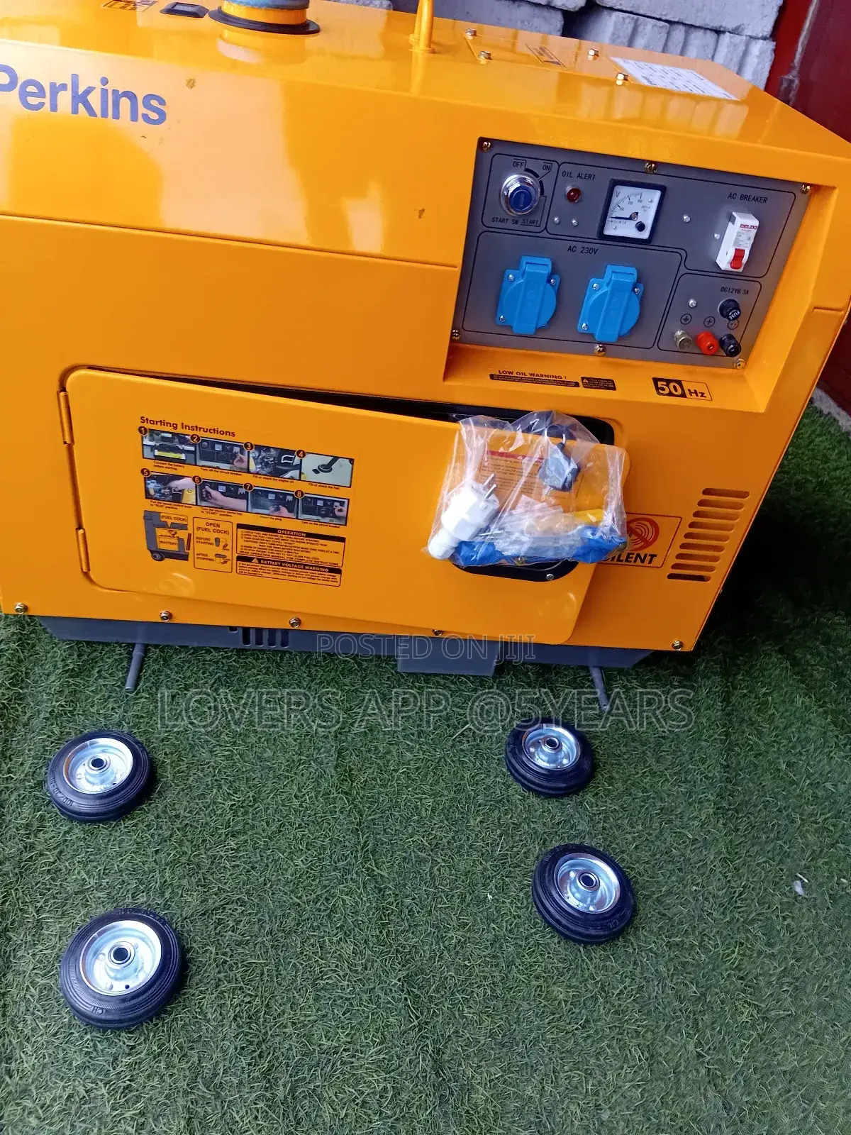 Dominant 10kva Perkins Diesel Keystart Perkins Generator