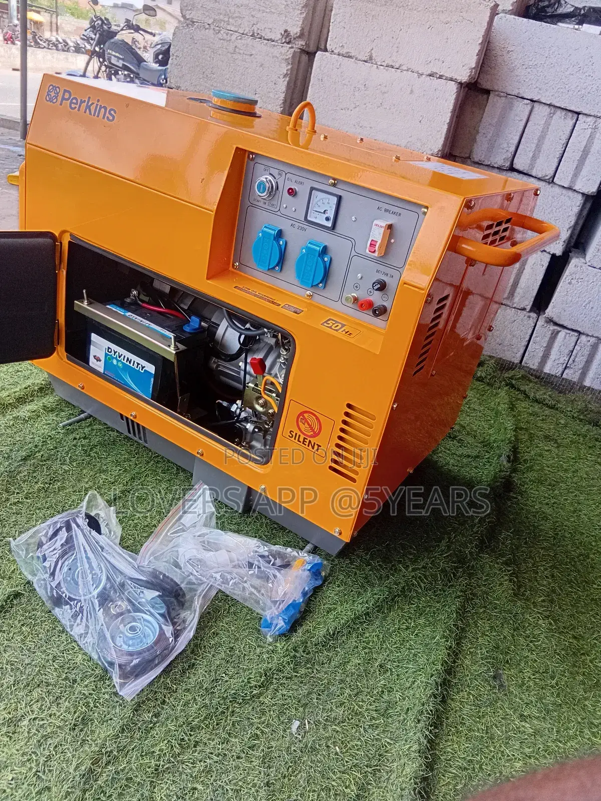 Deluxe 10kva Perkins Diesel Keystart Perkins Generator