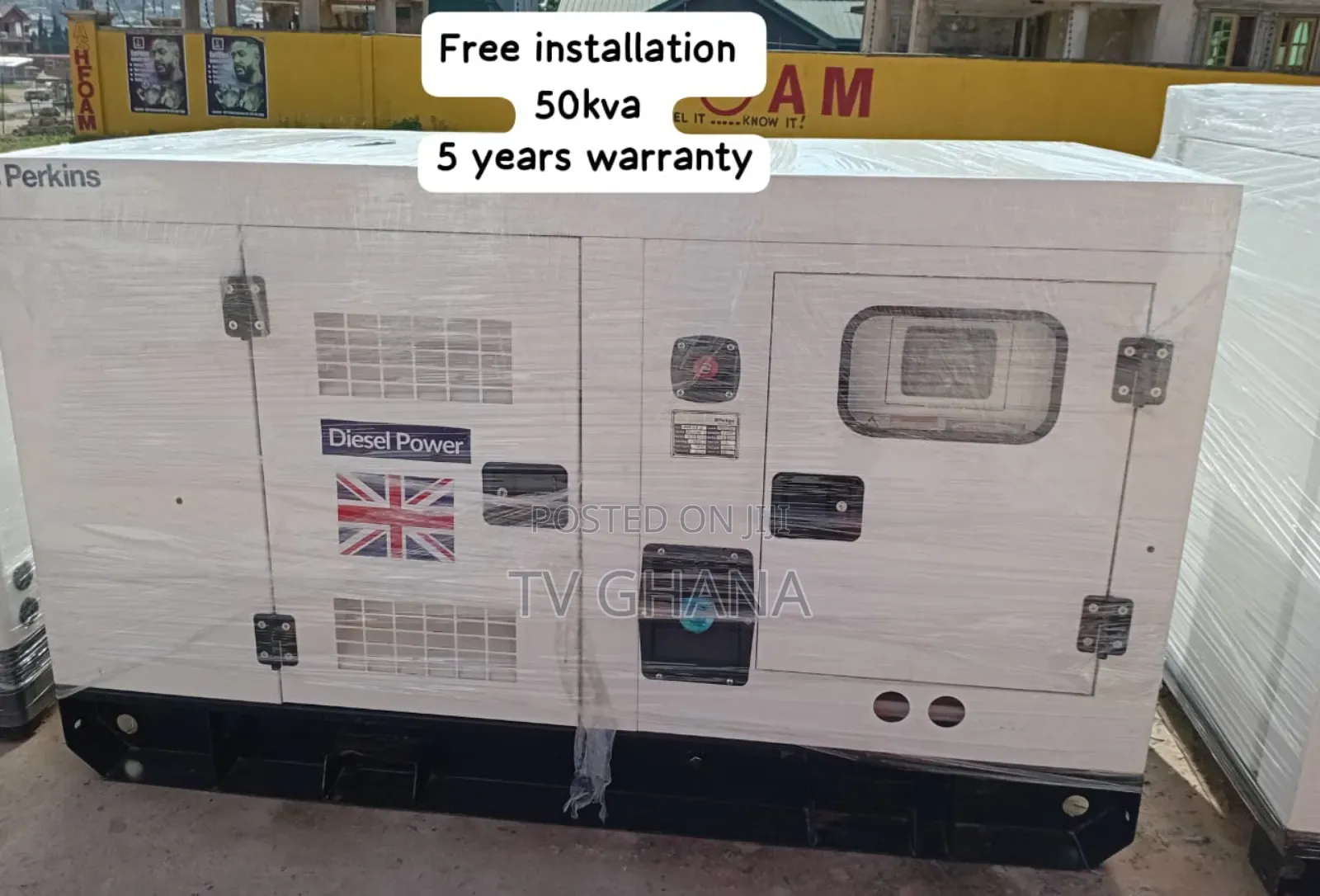 Pure Unit 50kva Perkins