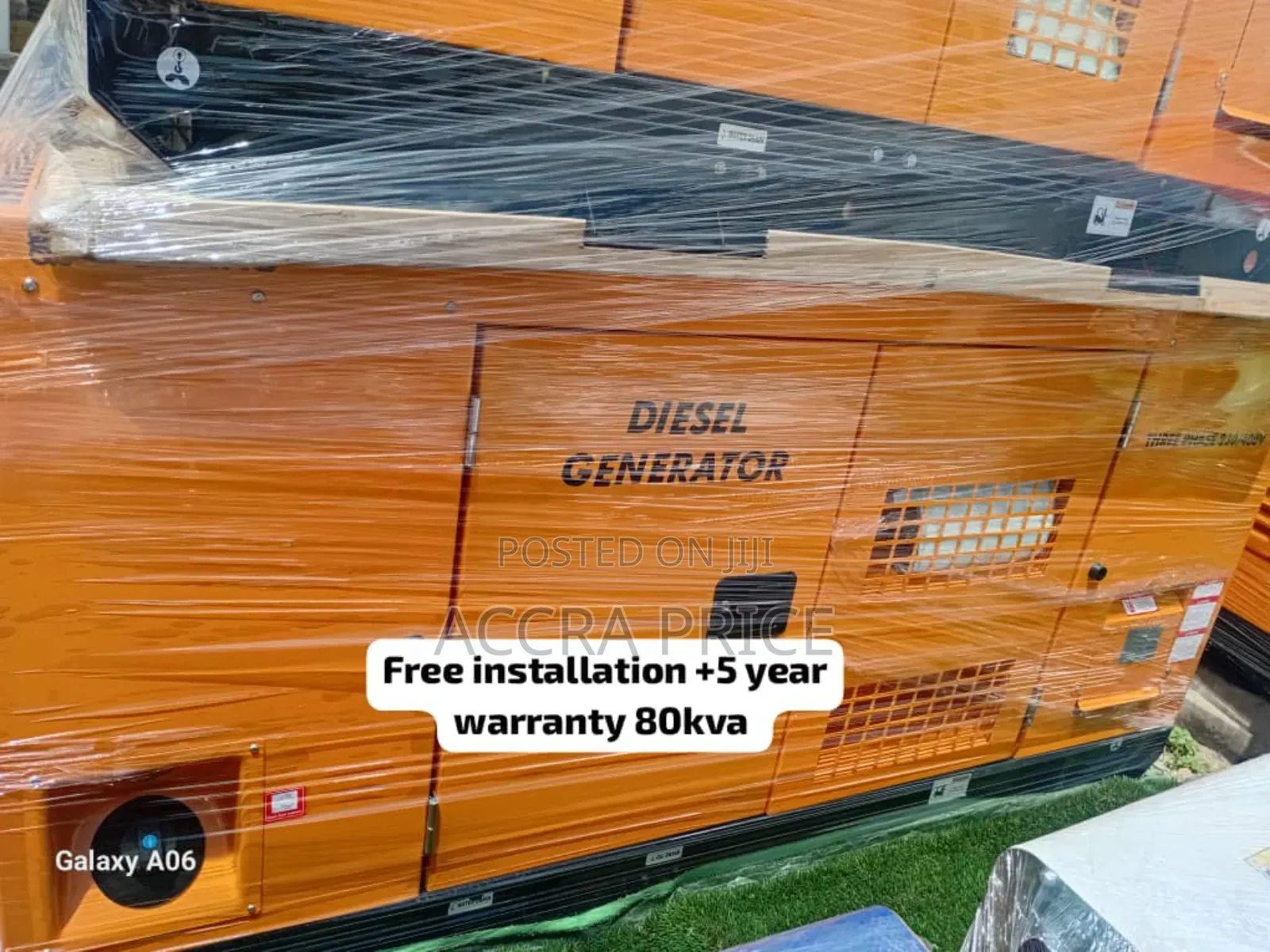 Sparkling Genset for Sale Perkins 80kva Diesel