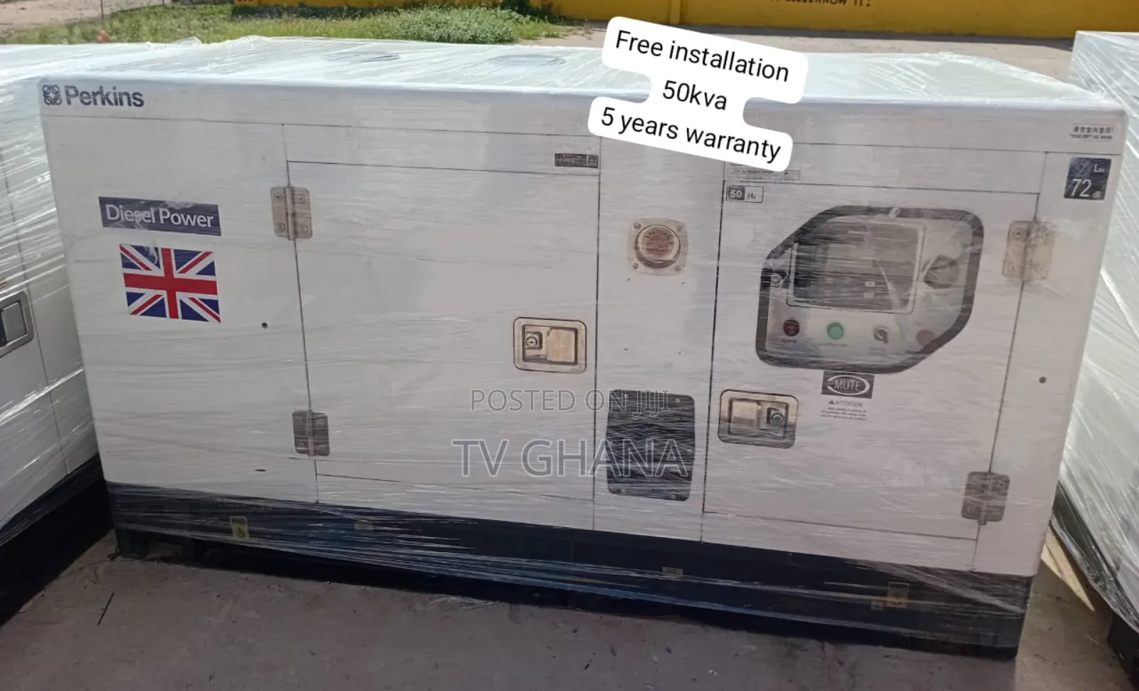 Ultraguard 50kva Perkins