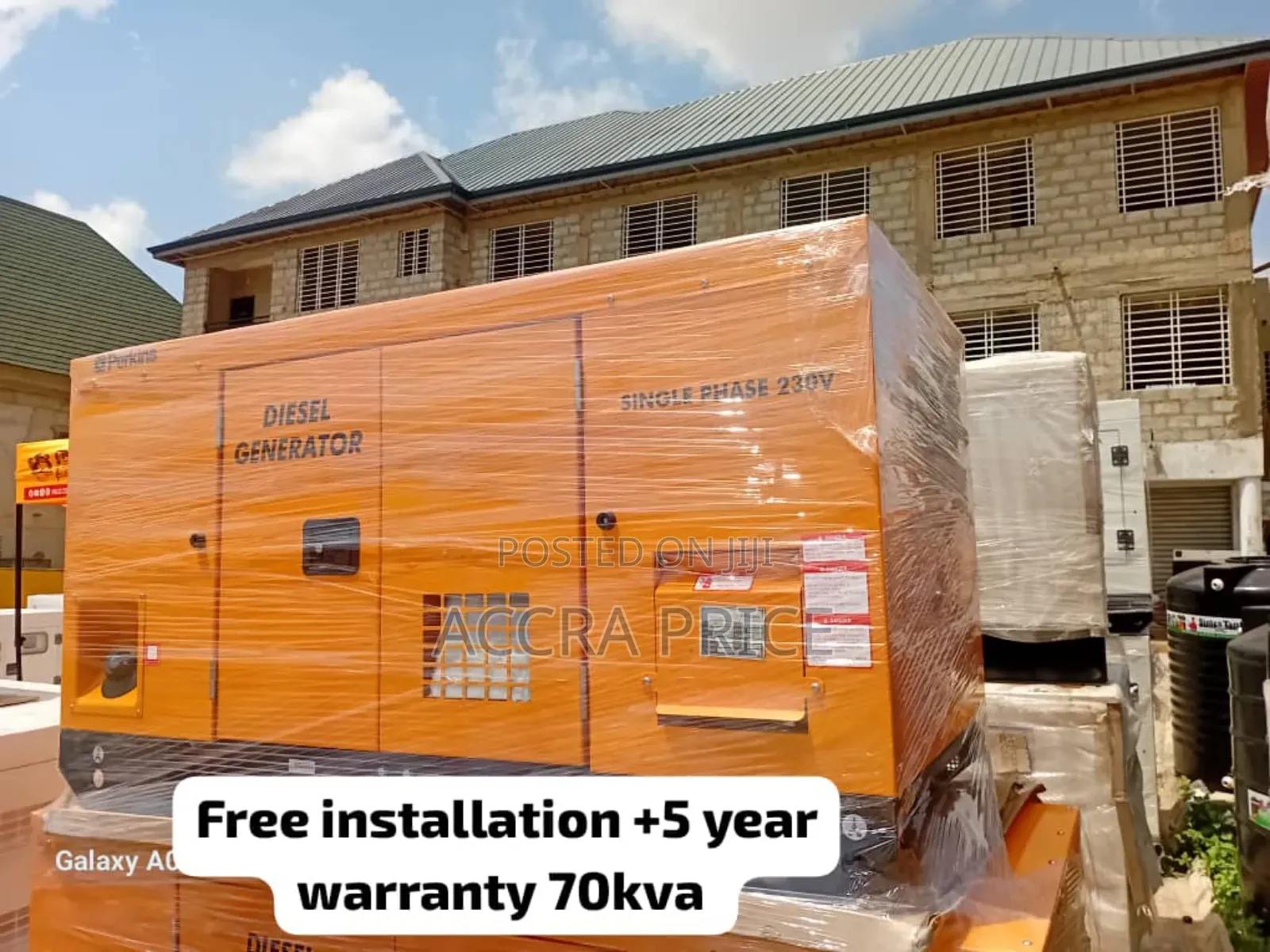 Sparkling Genset for Sale Perkins 70kva Diesel