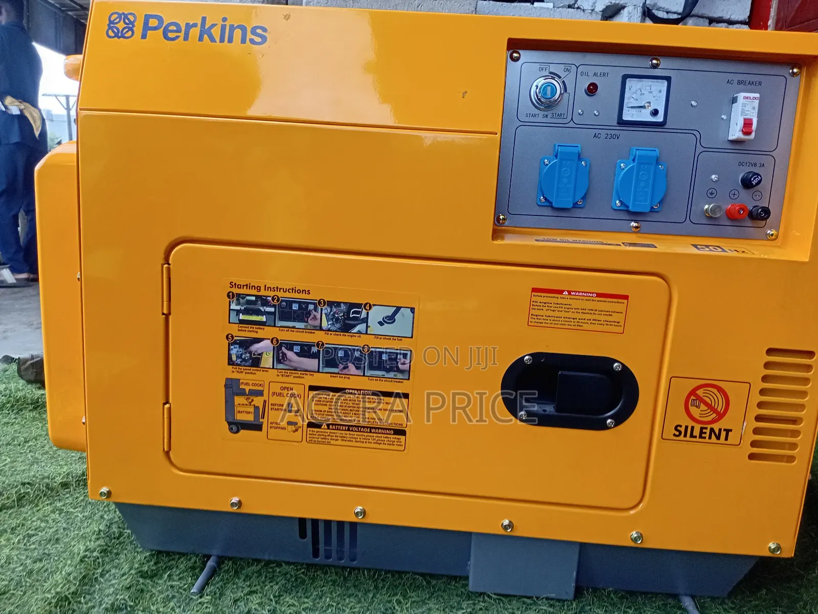 Original 10kva Perkins Diesel Generator Machine Set