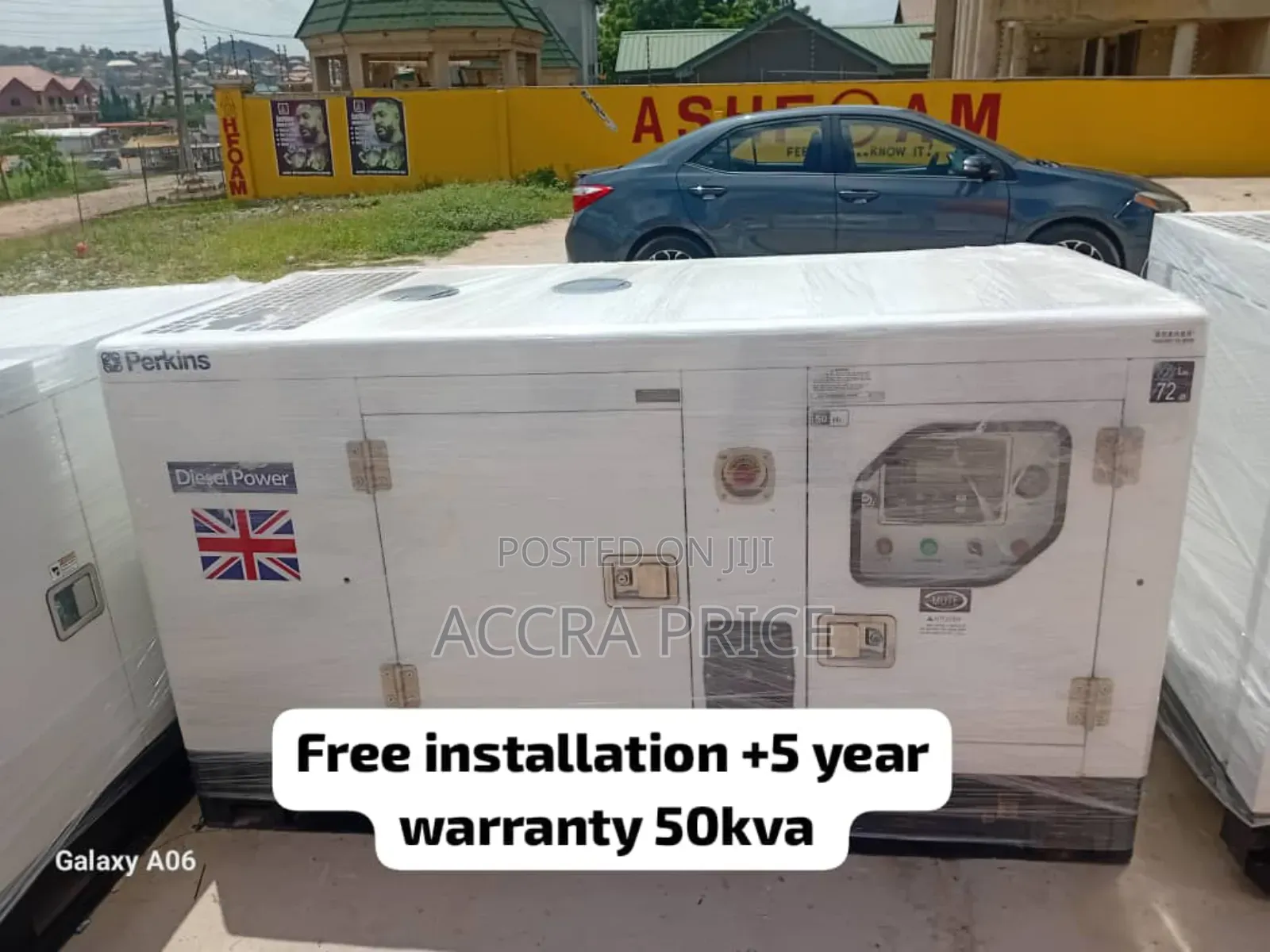 Sparkling Genset for Sale Perkins 50kva Diesel