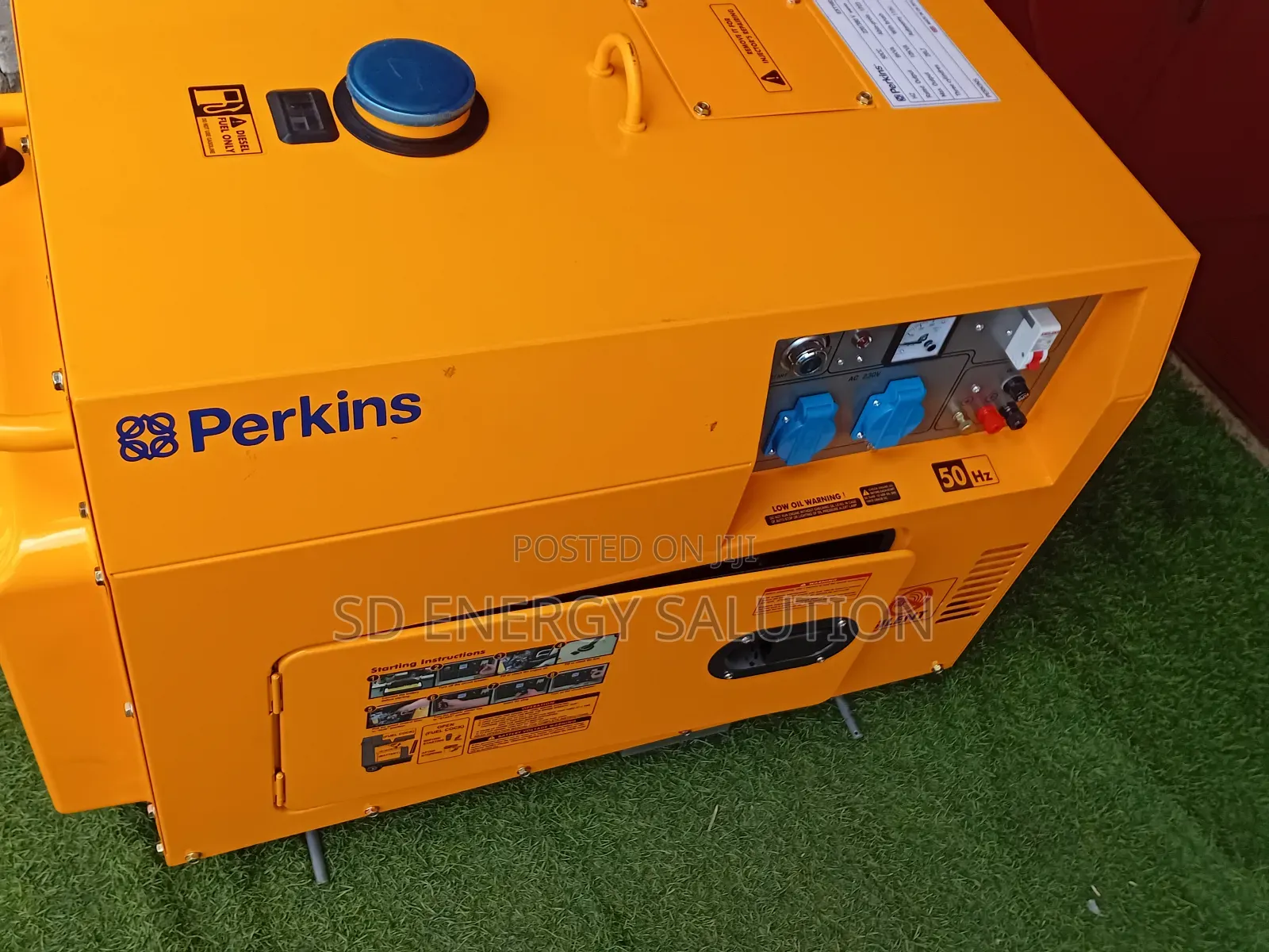 Sparking 10kva Perkins Generator 50hz Diesel Perkins