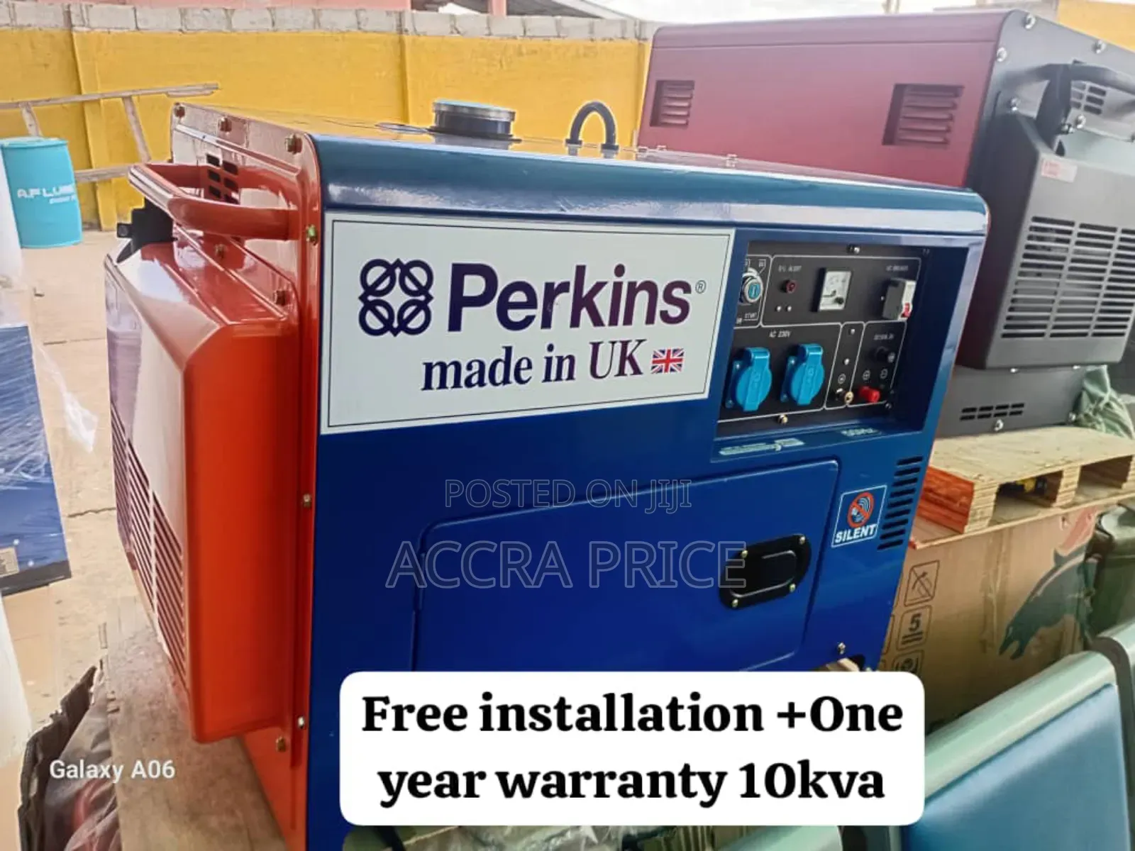 Fuel Fusion Perkins 10kva Diesel Generator 13kw Easy Start