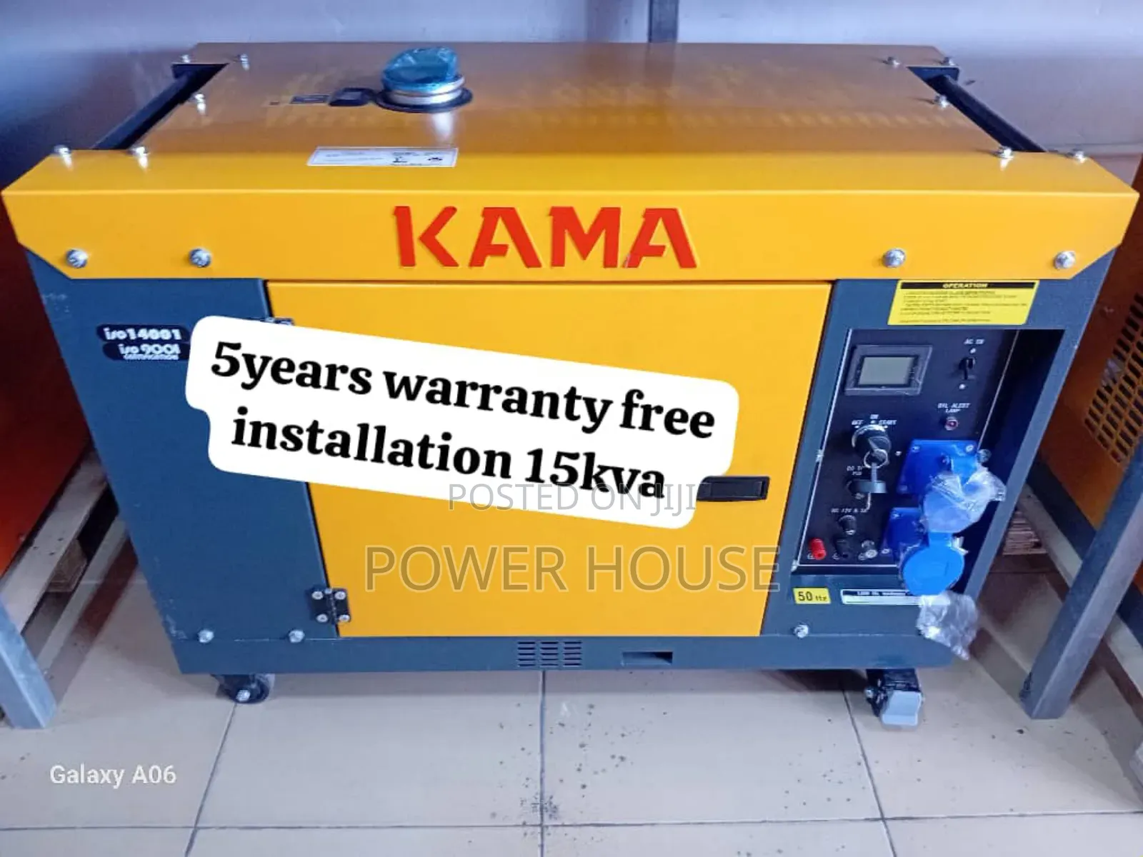 Zephrion Kama Generator 15kva 16500watts