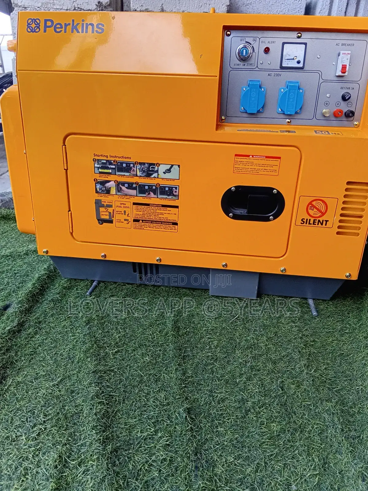 Next Generation 10kva Diesel Keystart Perkins Generator