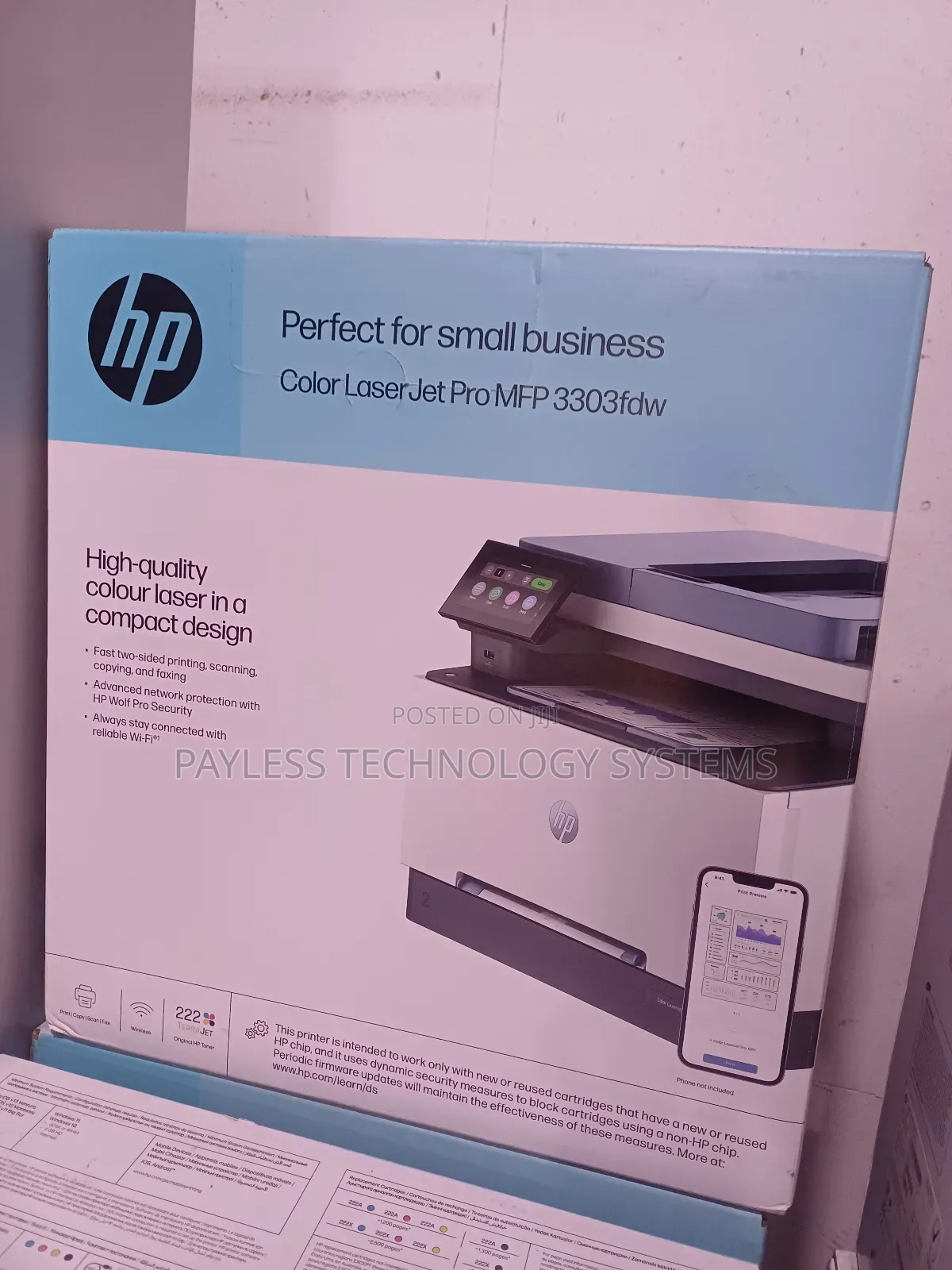 Hp Color Laserjet MFP M3303fdw Wireless Printers