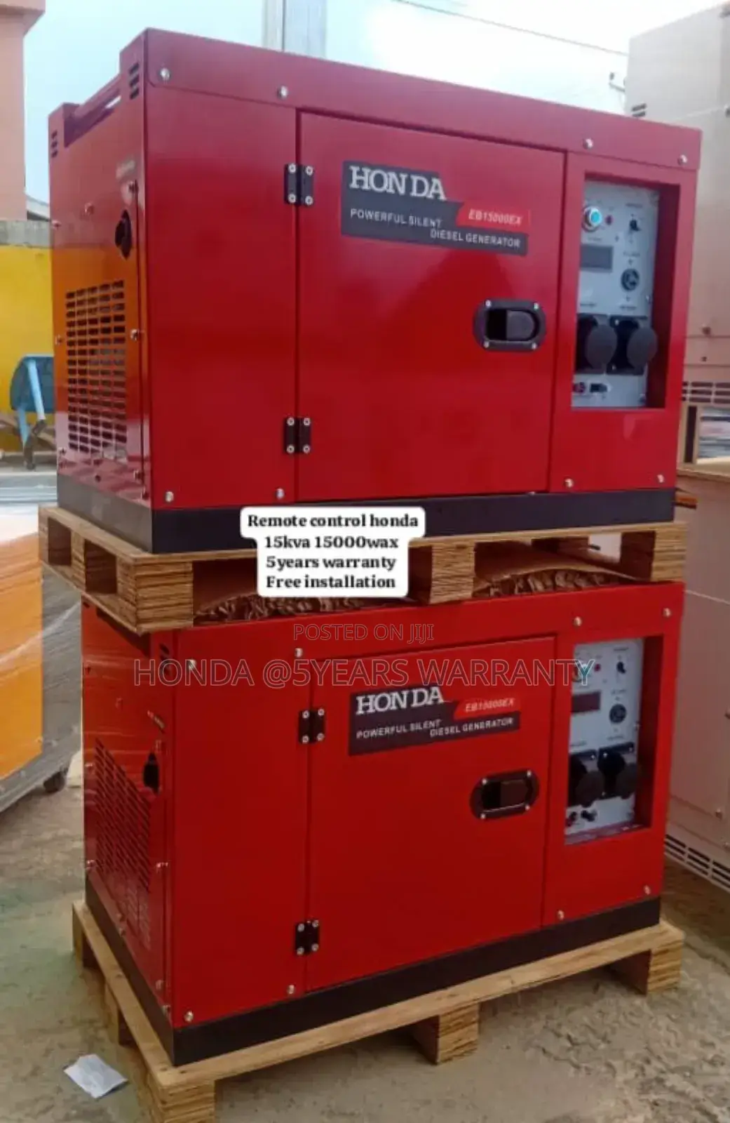 Amplify Your Energy With Honda 15kva 15000wax Diesel Silent