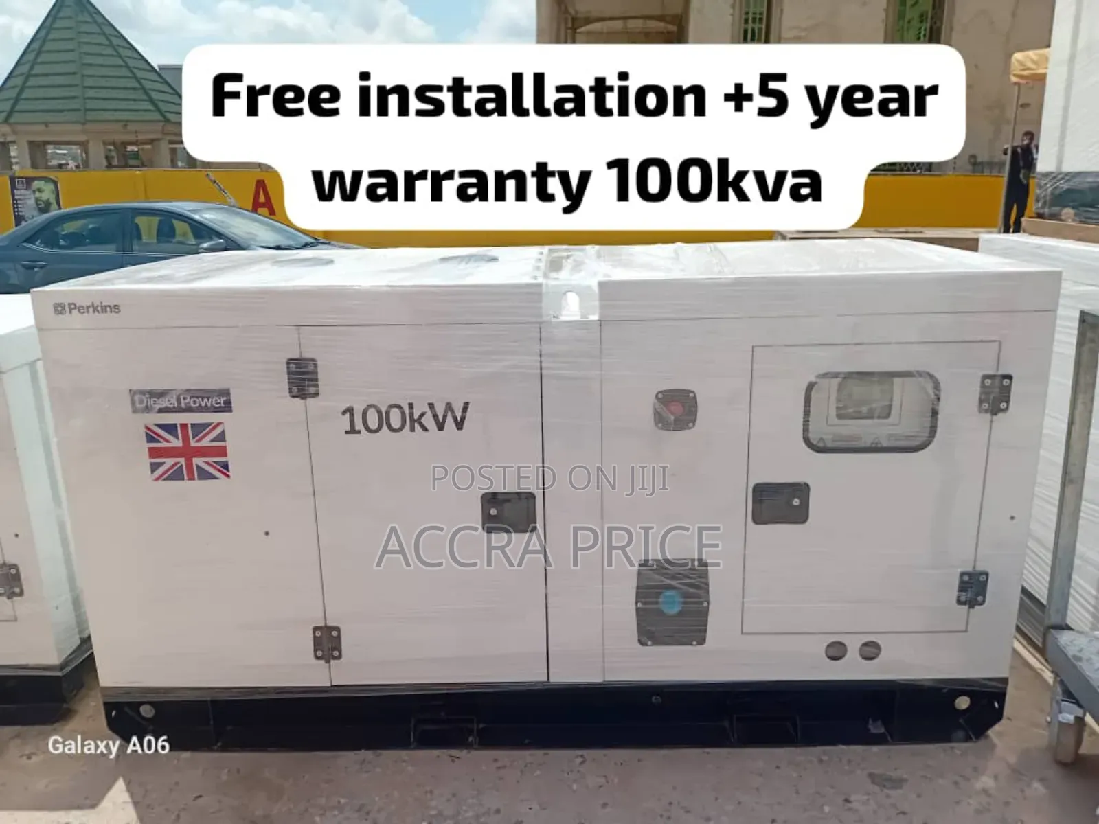 Energyflow 100kva Perkins Diesel Genset 100kw Compact Body