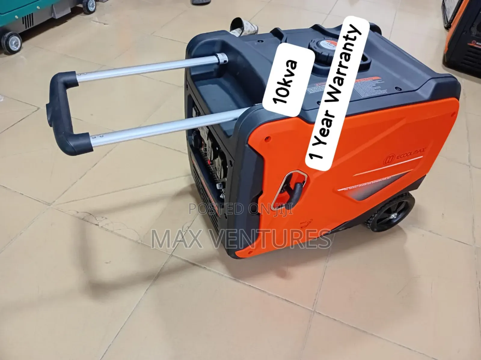 10kva Petrol Ecoolmax Inverter Genset Energy Feed for Homes