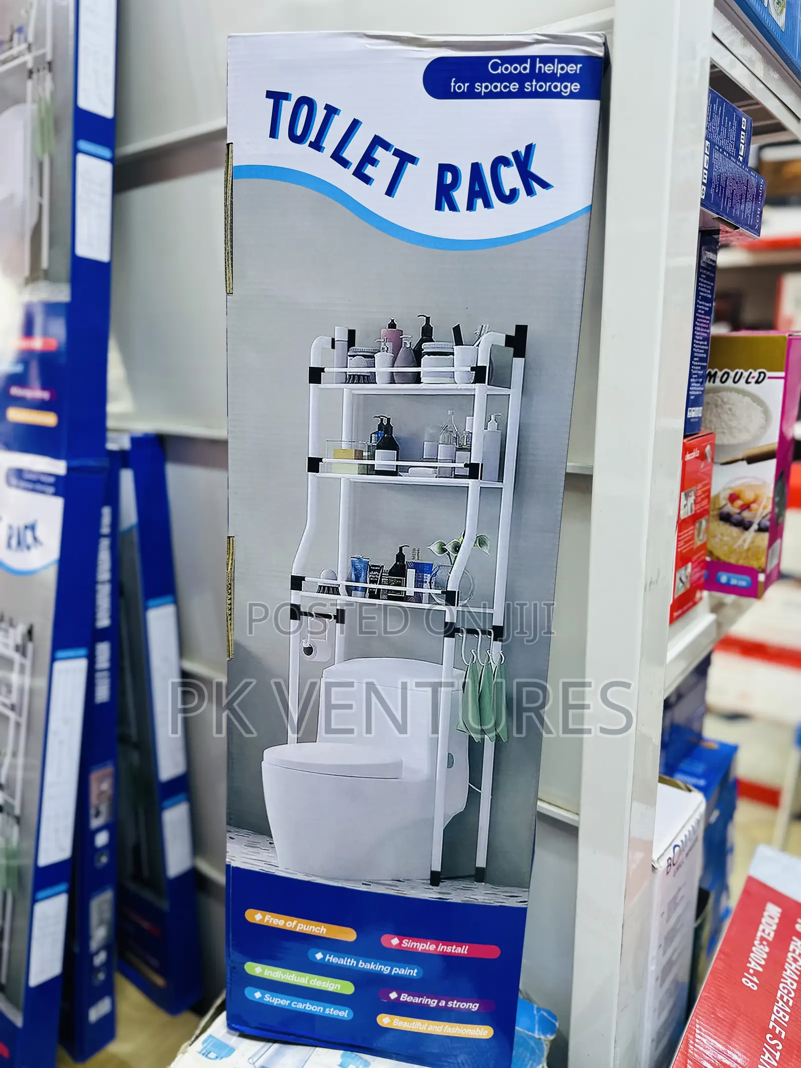 Toilet Rack Storage Unit