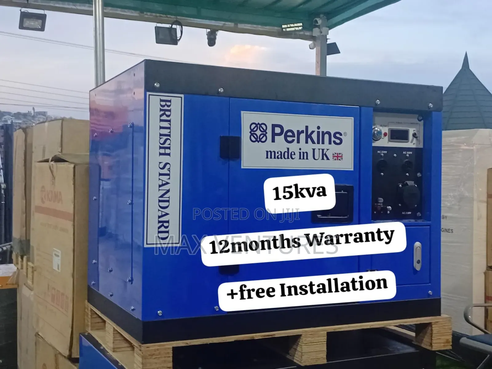 16500watts 15kva Diesel Perkins Power Transmission for Homes